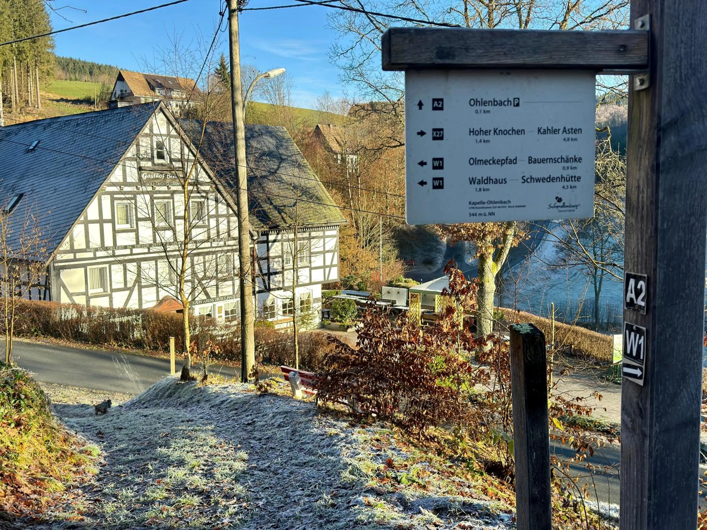 Hiking in Gasthof Braun