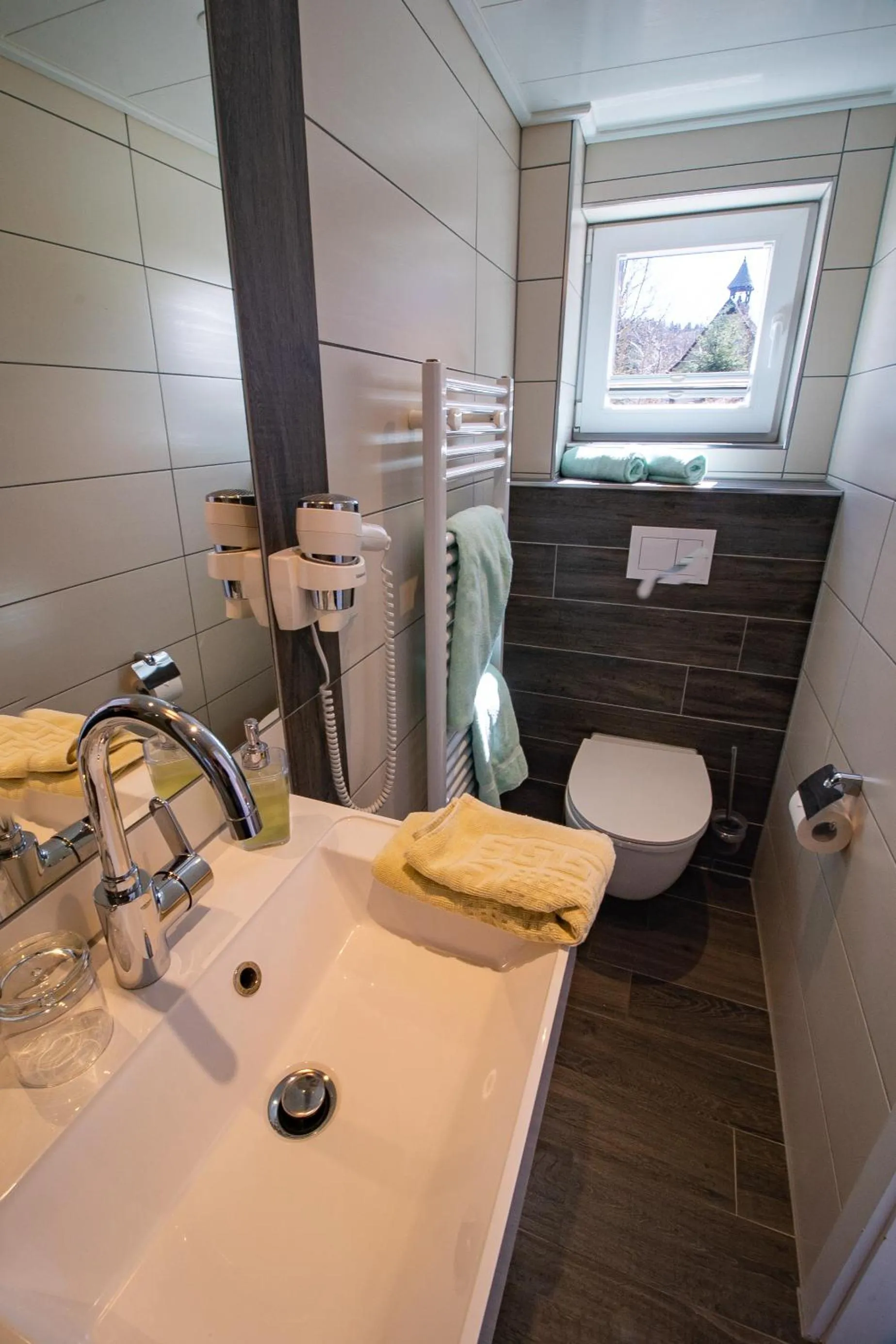 Bathroom in Gasthof Braun