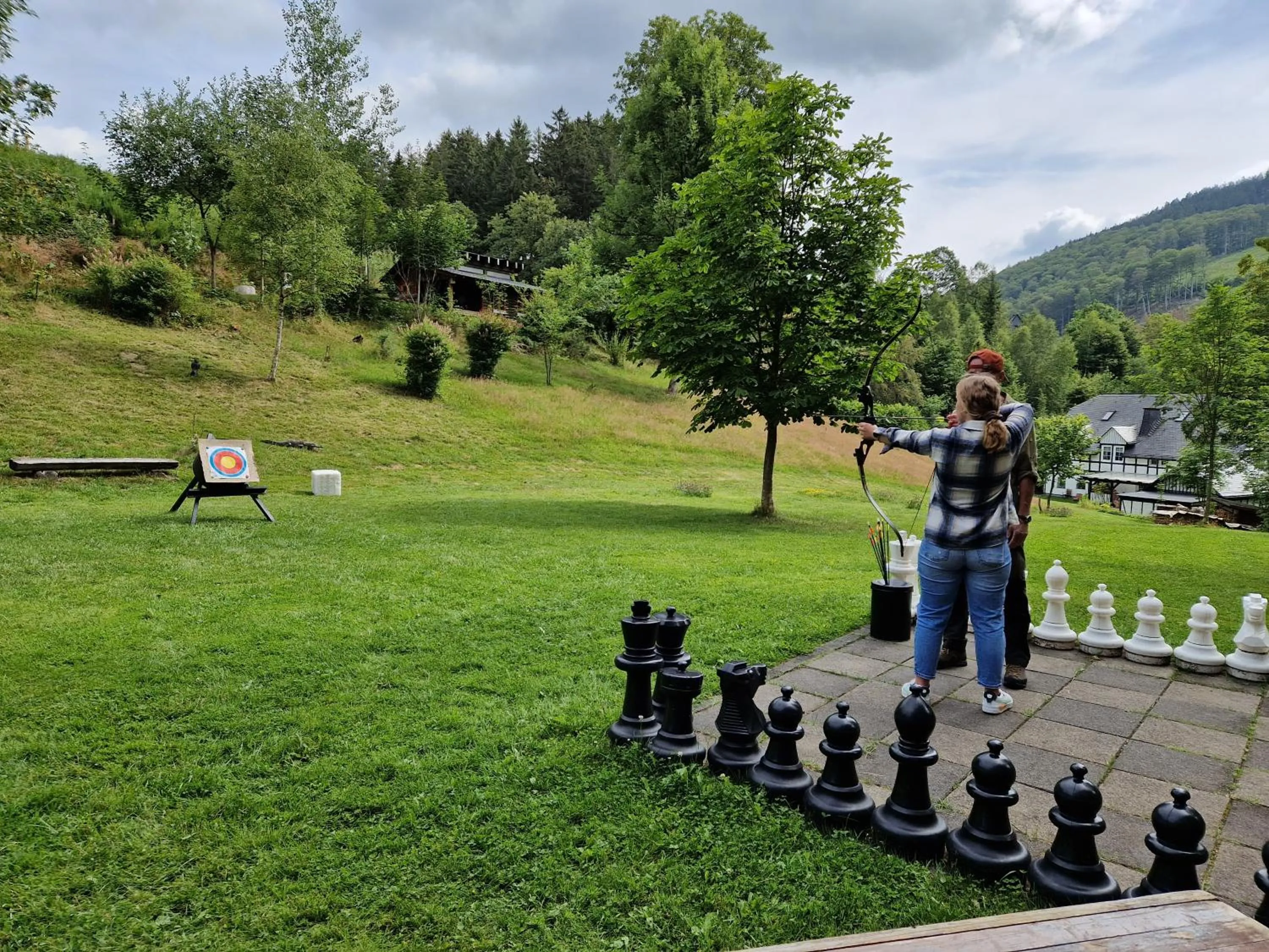 Garden in Gasthof Braun