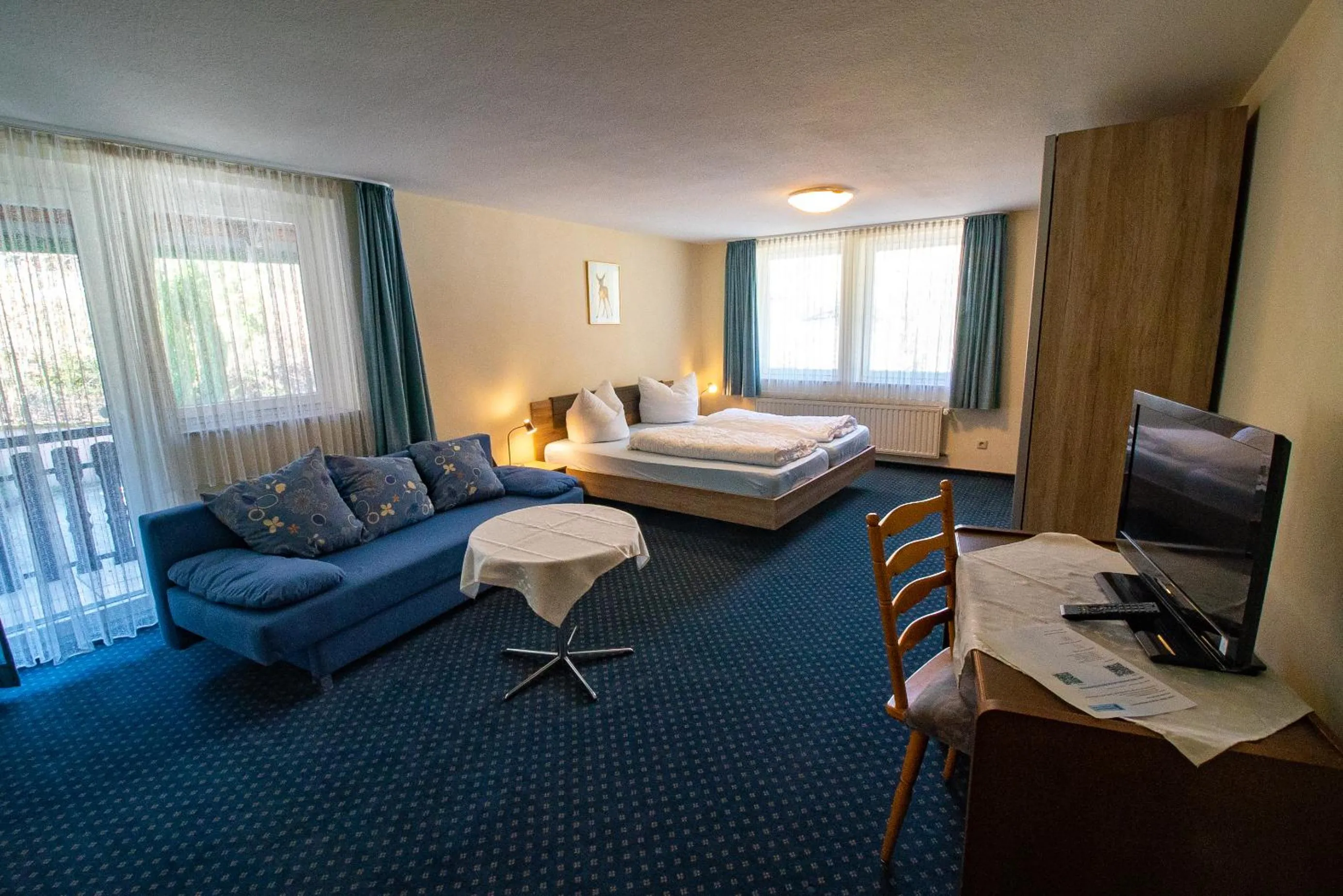 Photo of the whole room, Bed in Gasthof Braun