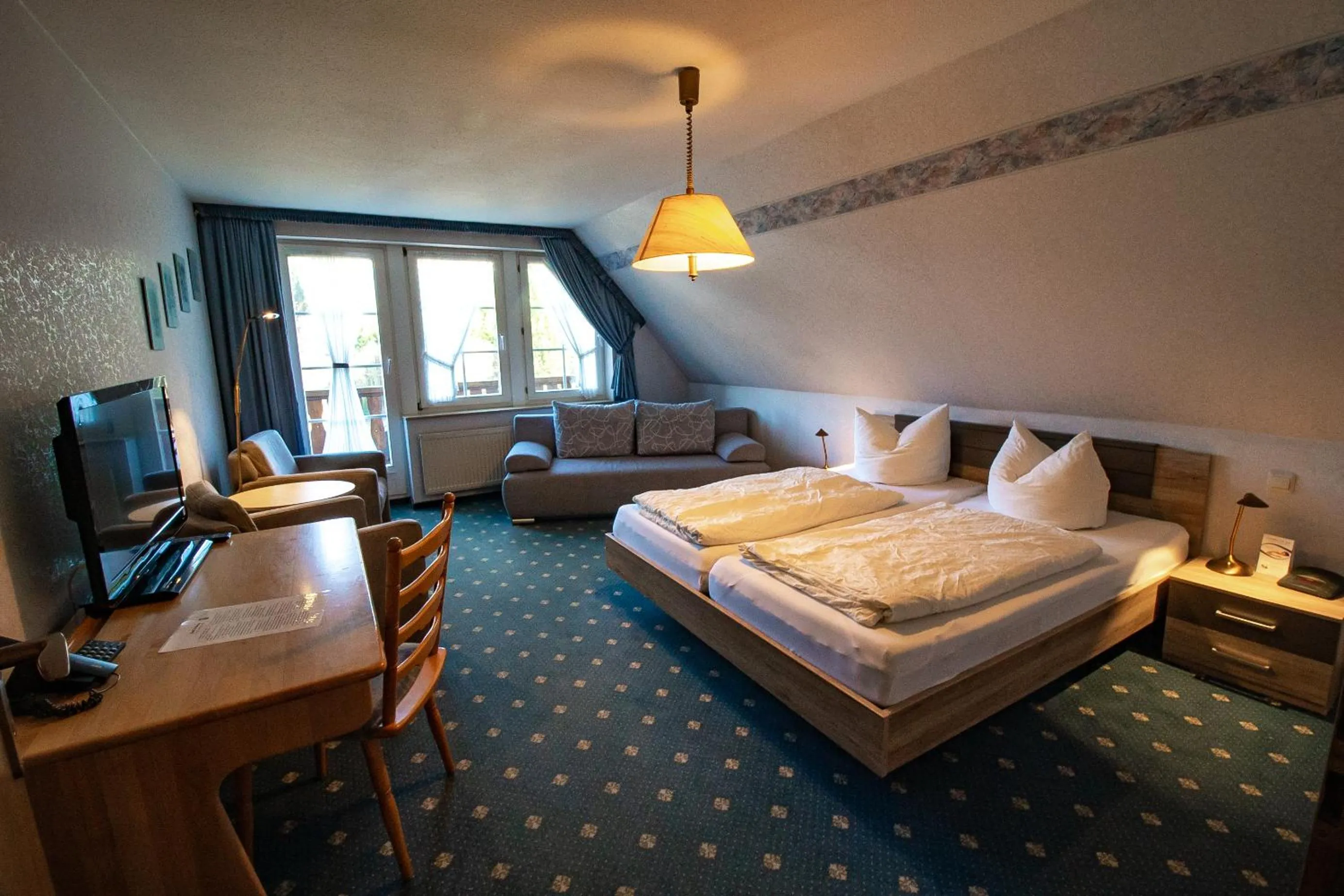 Photo of the whole room, Bed in Gasthof Braun