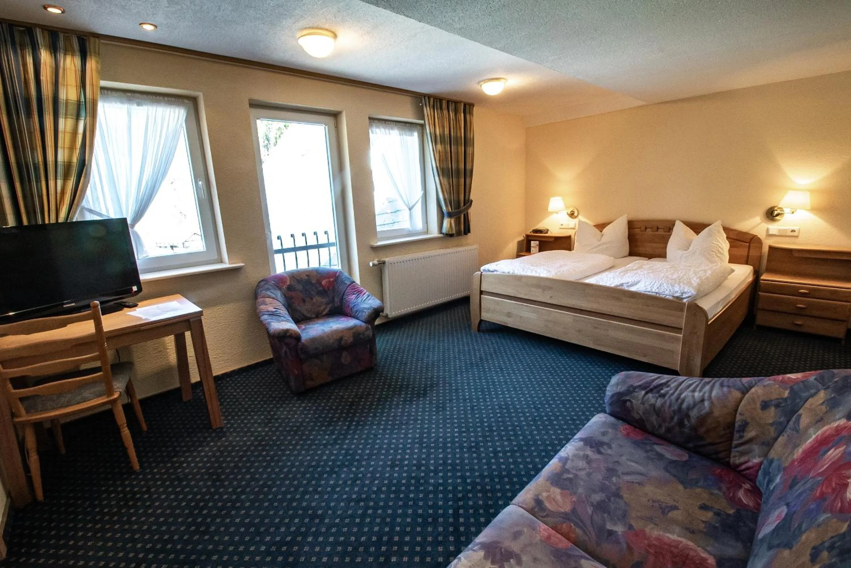 Photo of the whole room, Bed in Gasthof Braun