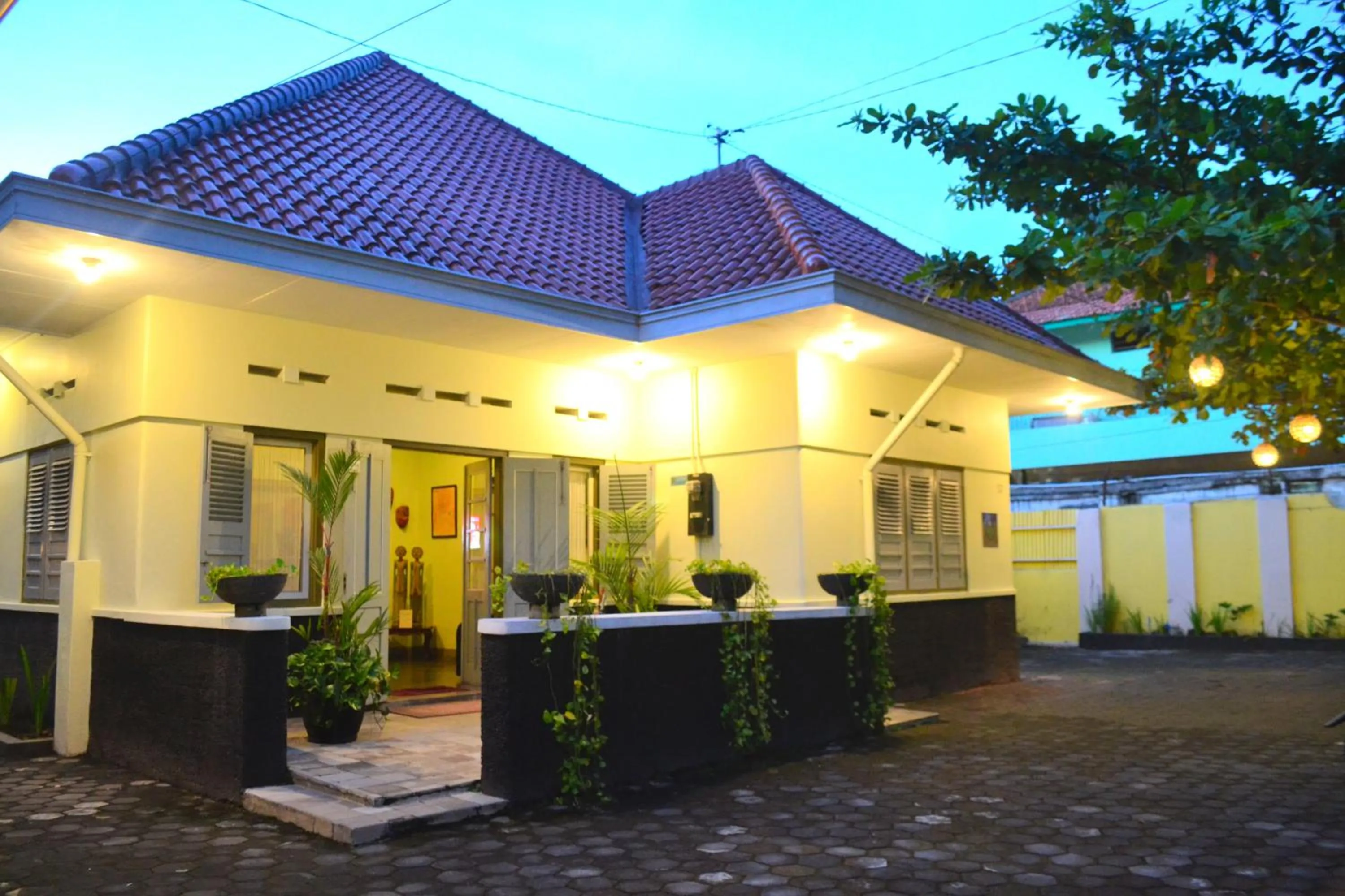 Property building in The Kresna Hotel