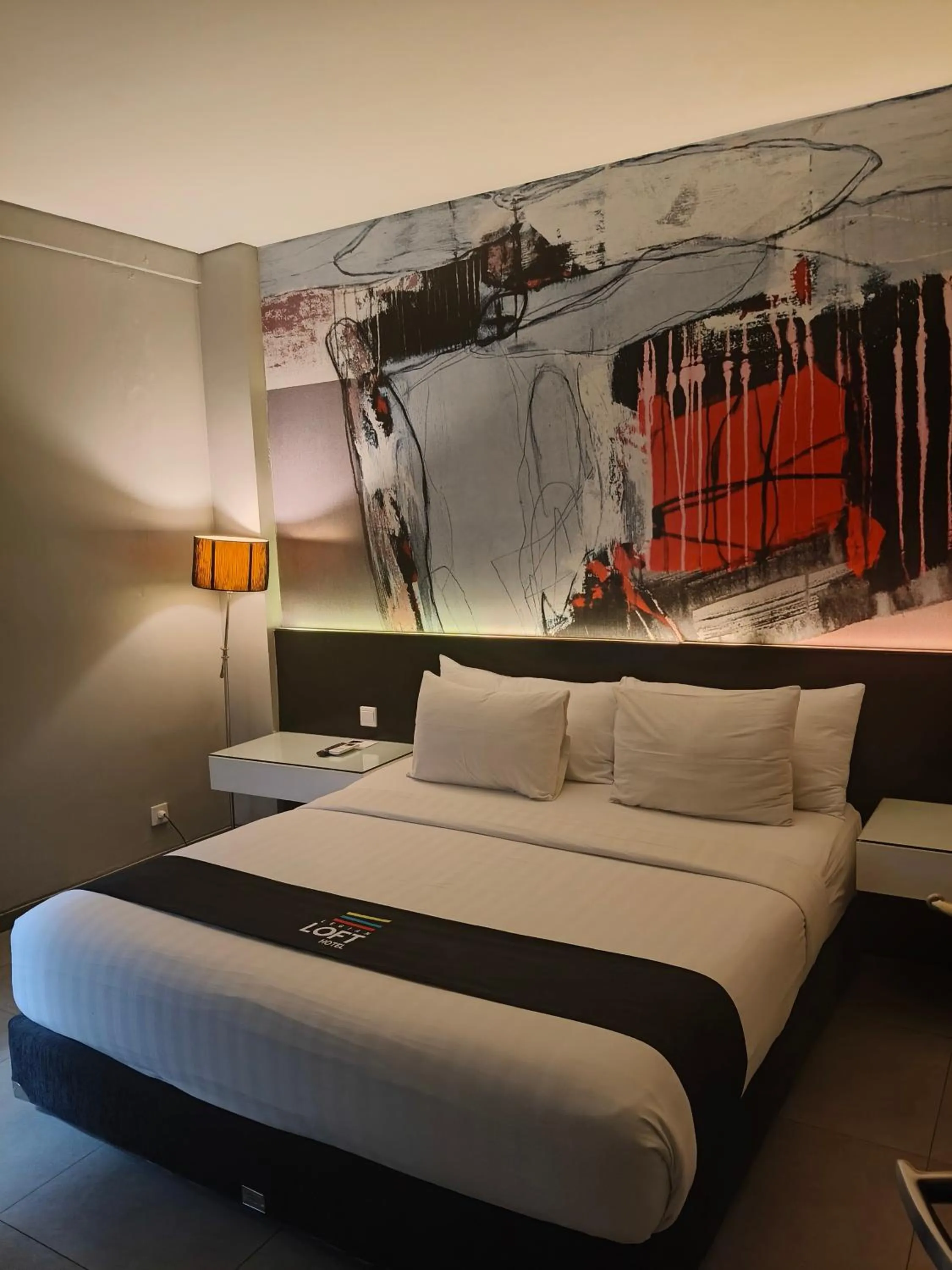 Bedroom, Bed in Loft Legian Hotel Bali