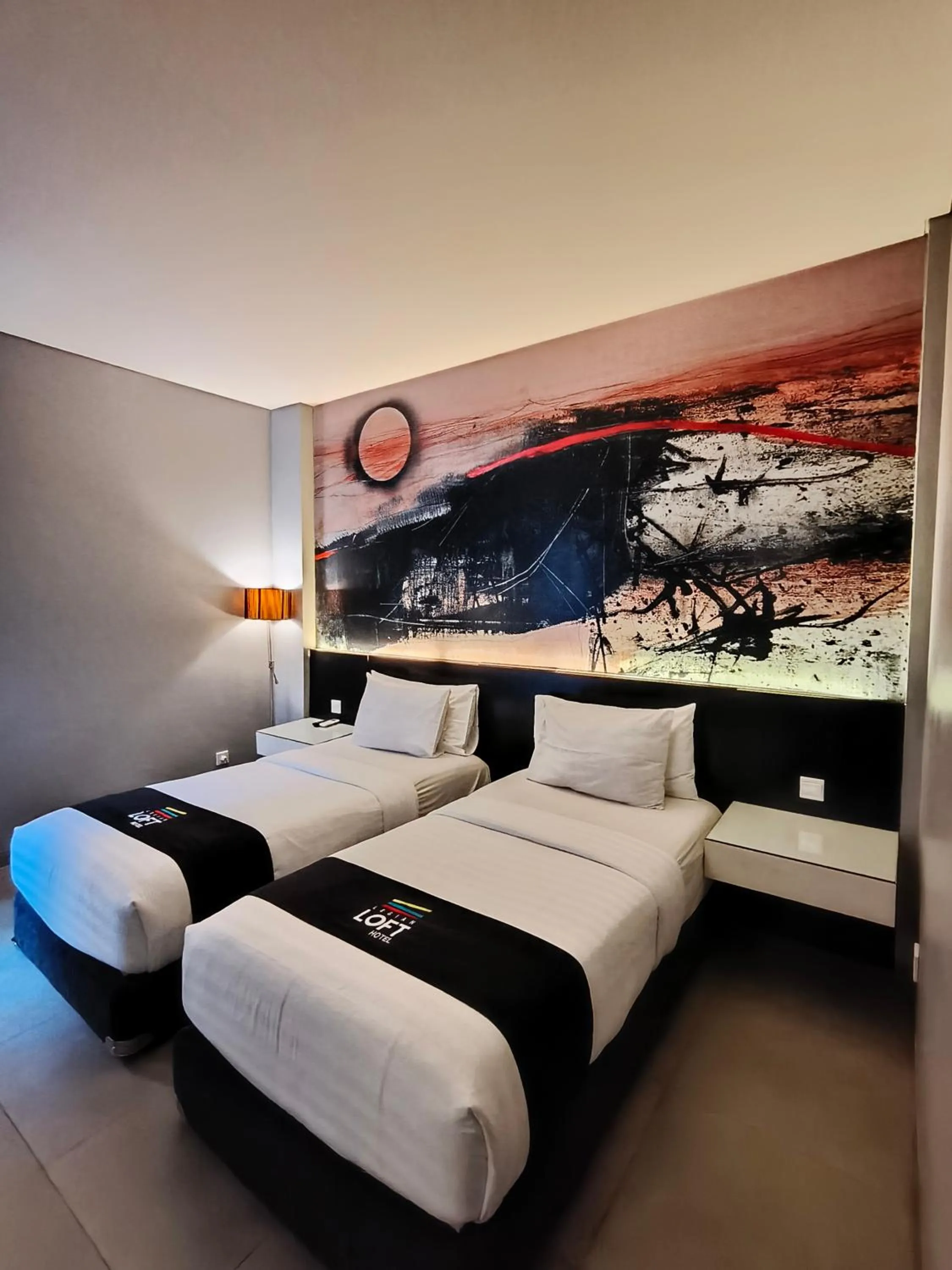 Bed in Loft Legian Hotel Bali