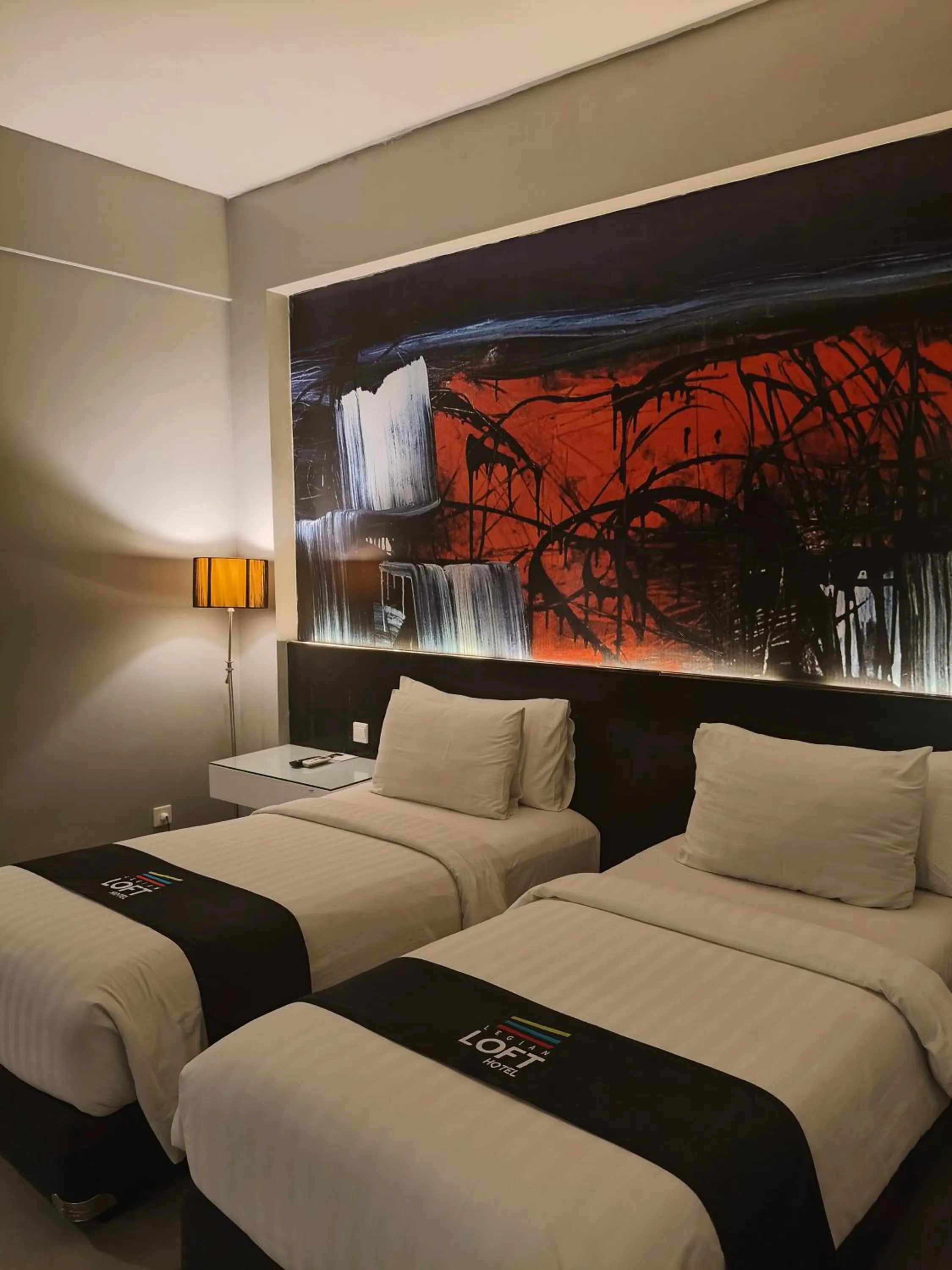 Bedroom, Bed in Loft Legian Hotel Bali