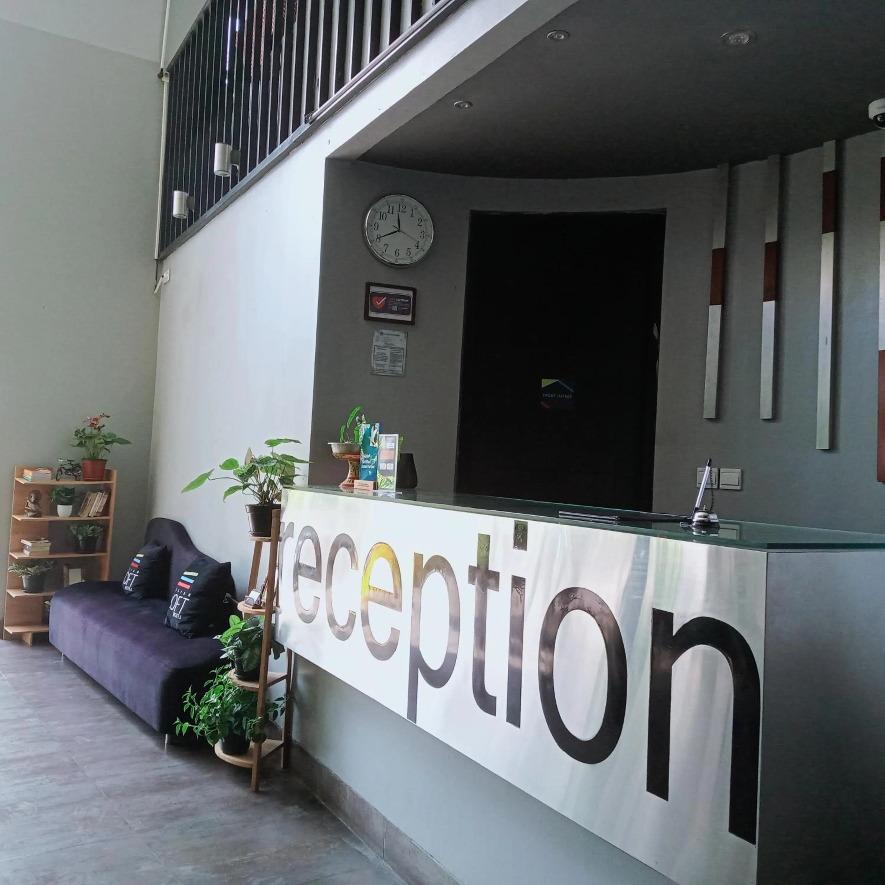 Lobby or reception in Loft Legian Hotel Bali