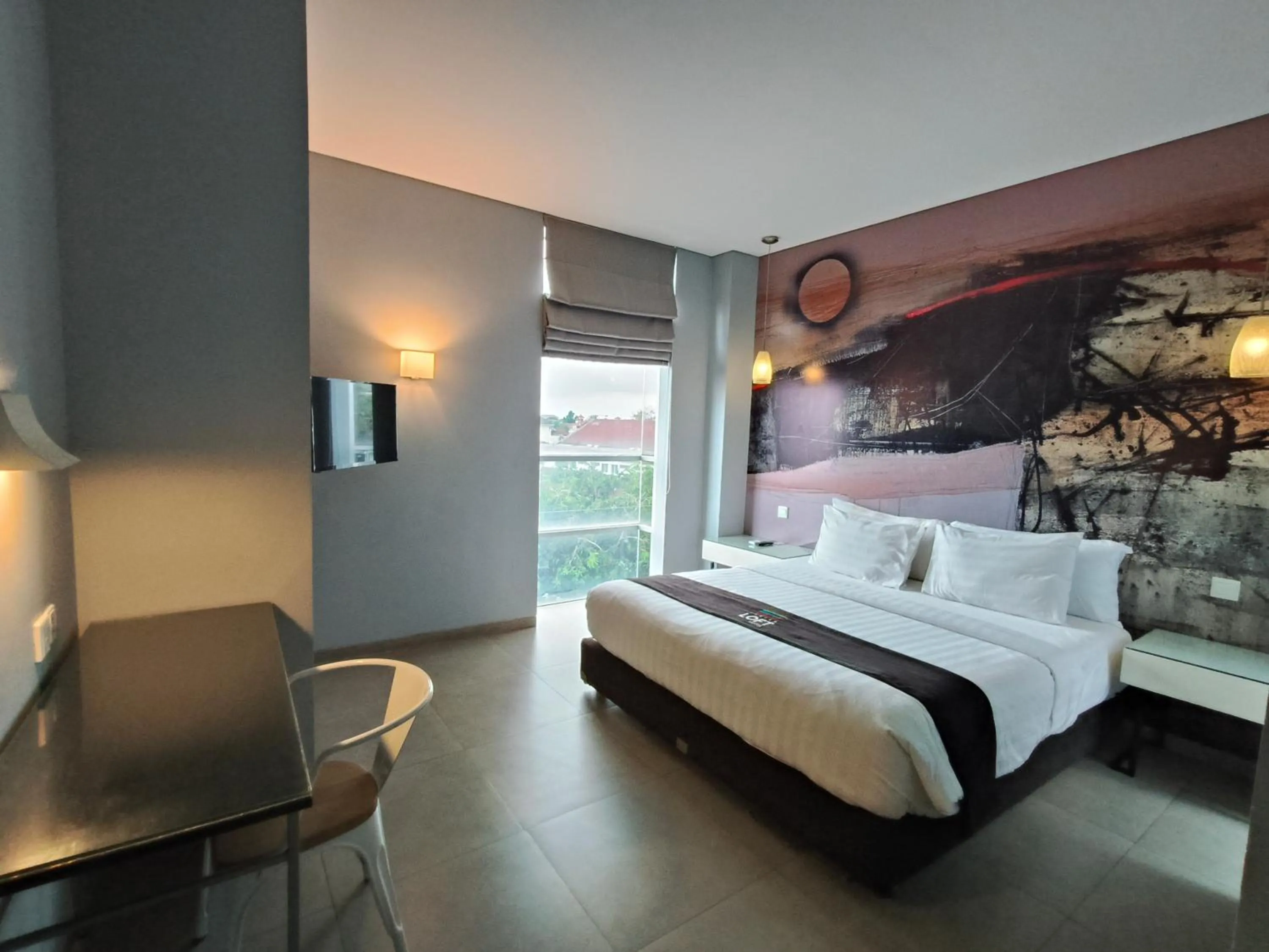 Bedroom, Bed in Loft Legian Hotel Bali