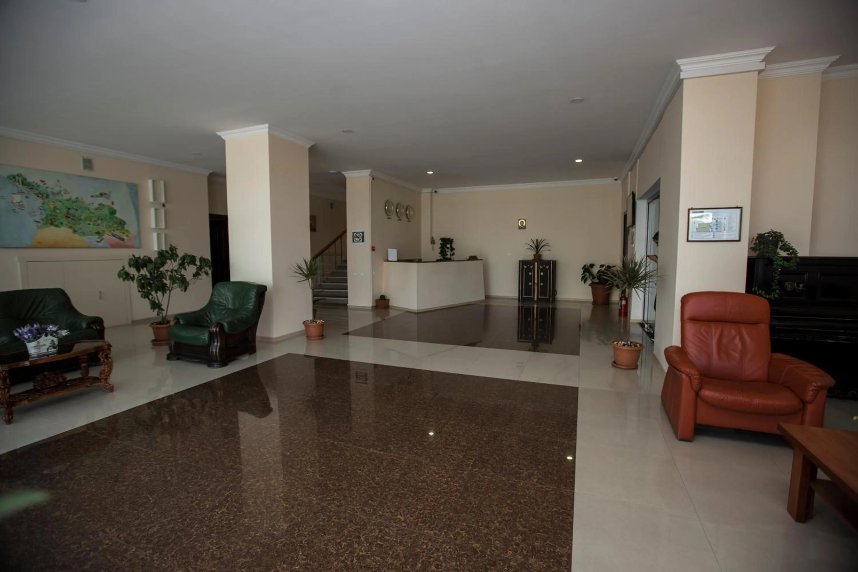 Staff in Ortachala Palace