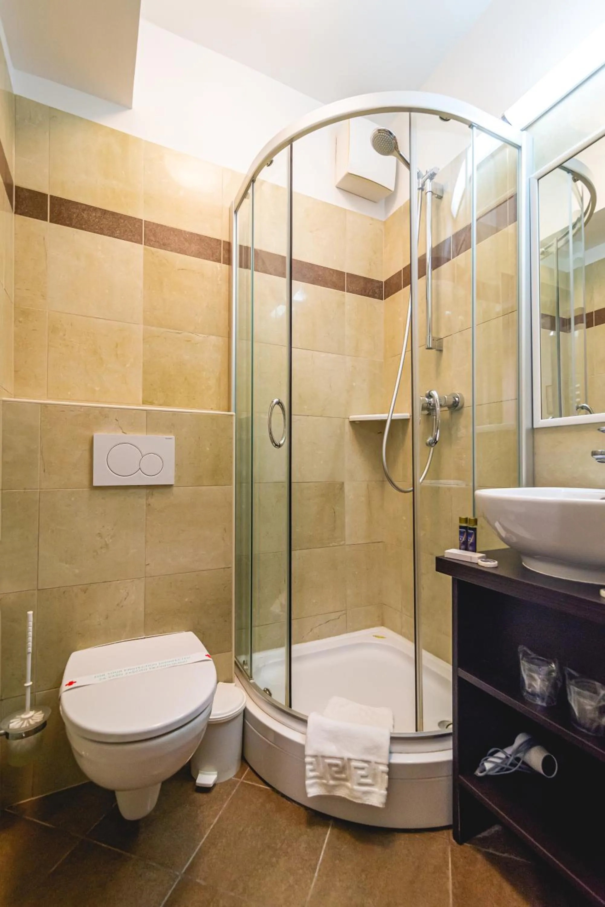 Bathroom in Casino & Hotel ADMIRAL Ptuj