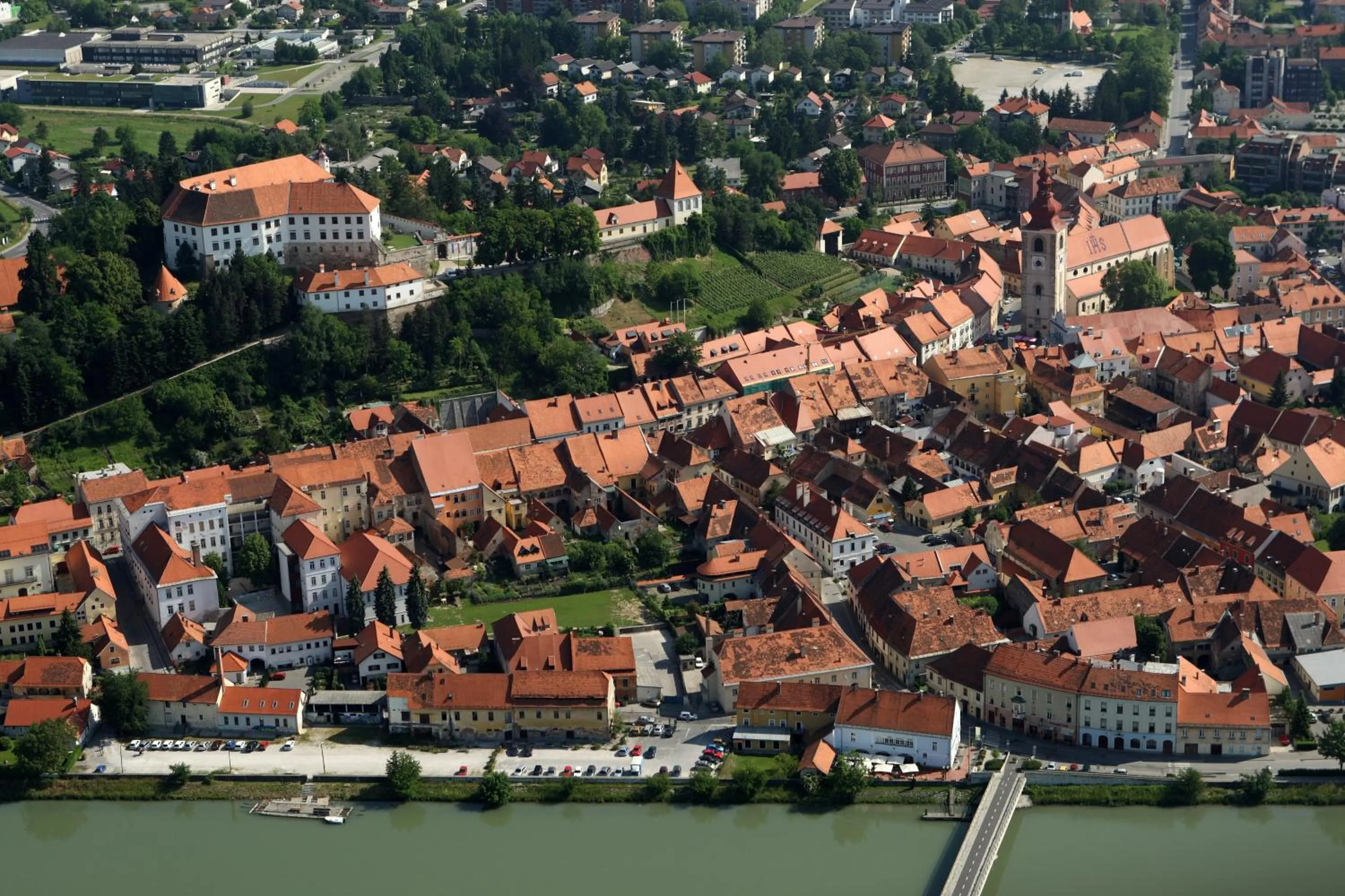 Bird's eye view in Casino & Hotel ADMIRAL Ptuj