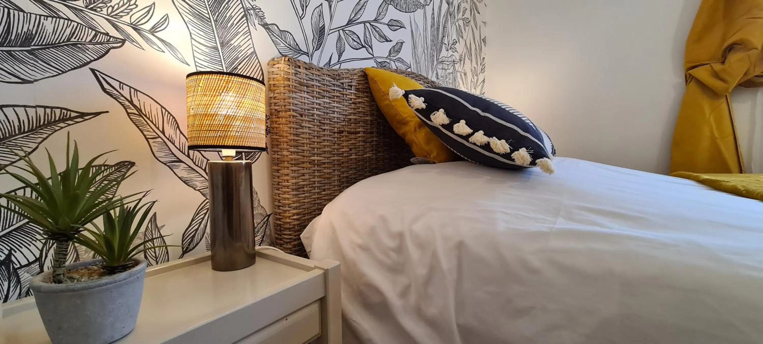 Bed in A l'ombre du clocher