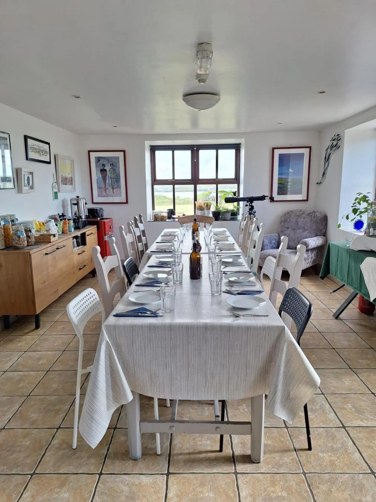 Restaurant/places to eat in Heir Island House