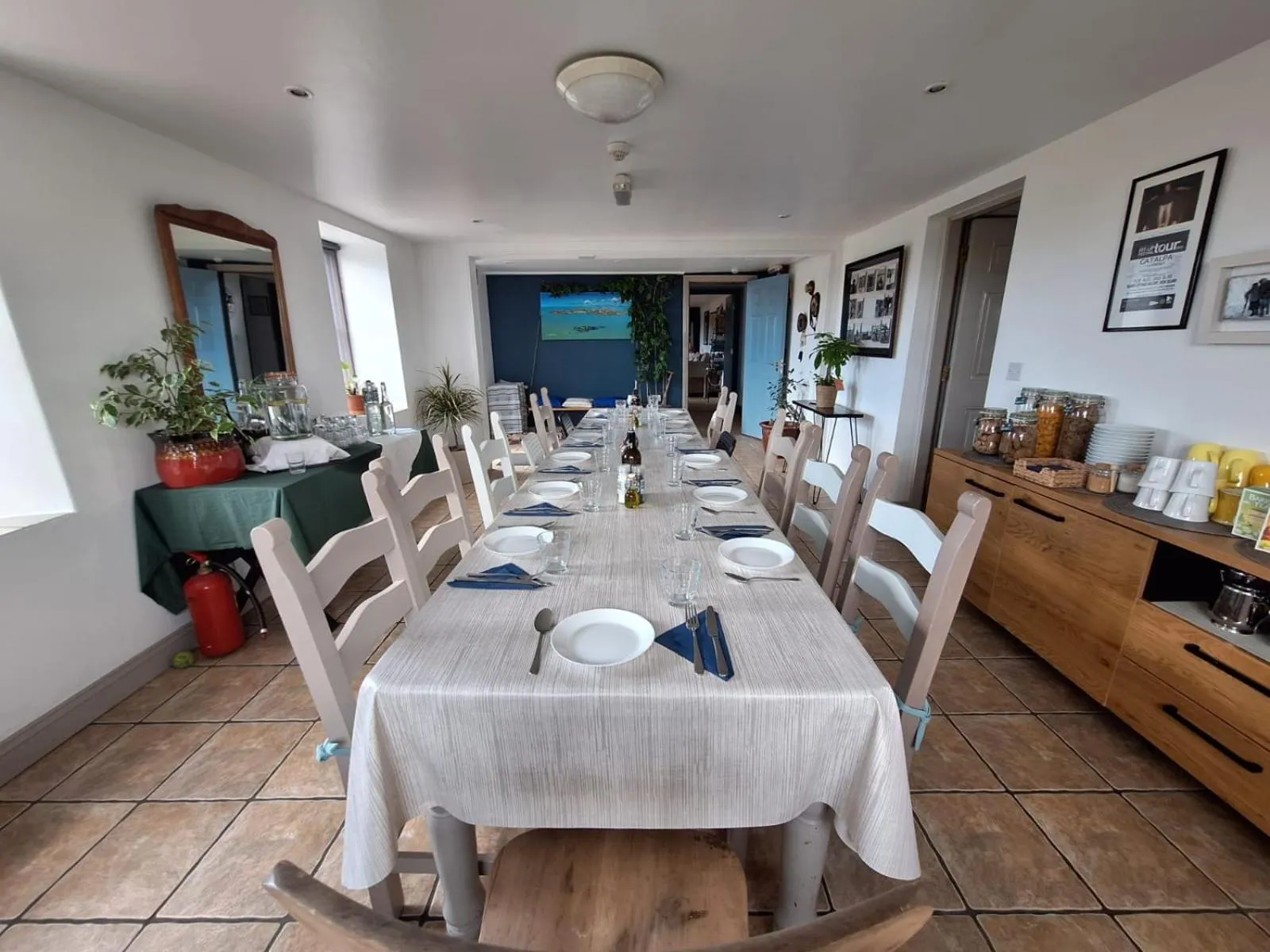 Restaurant/places to eat in Heir Island House