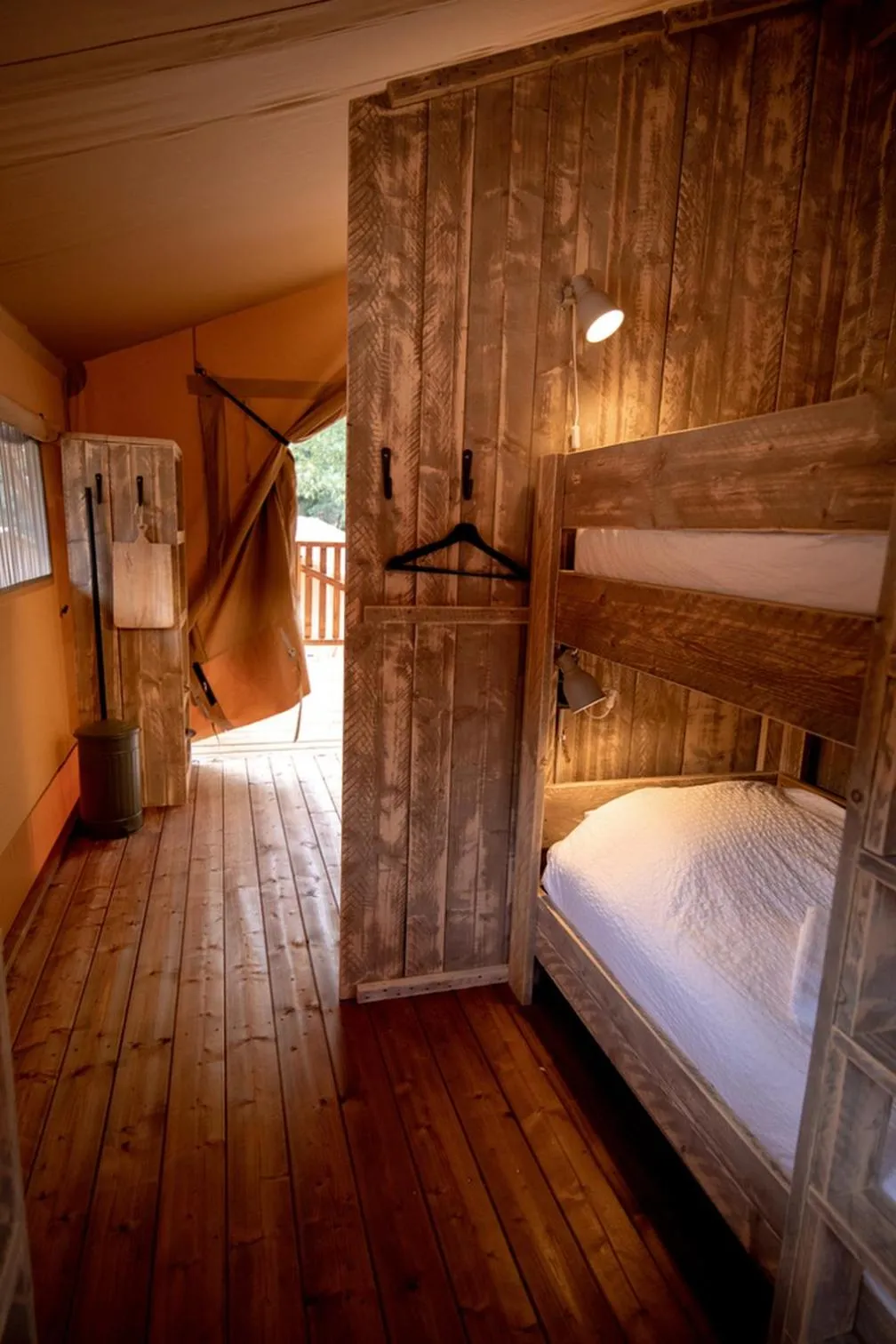 bunk bed, Bed in Glamping Can Bora Lodges