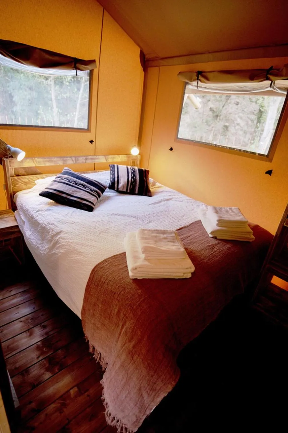 Bedroom, Bed in Glamping Can Bora Lodges