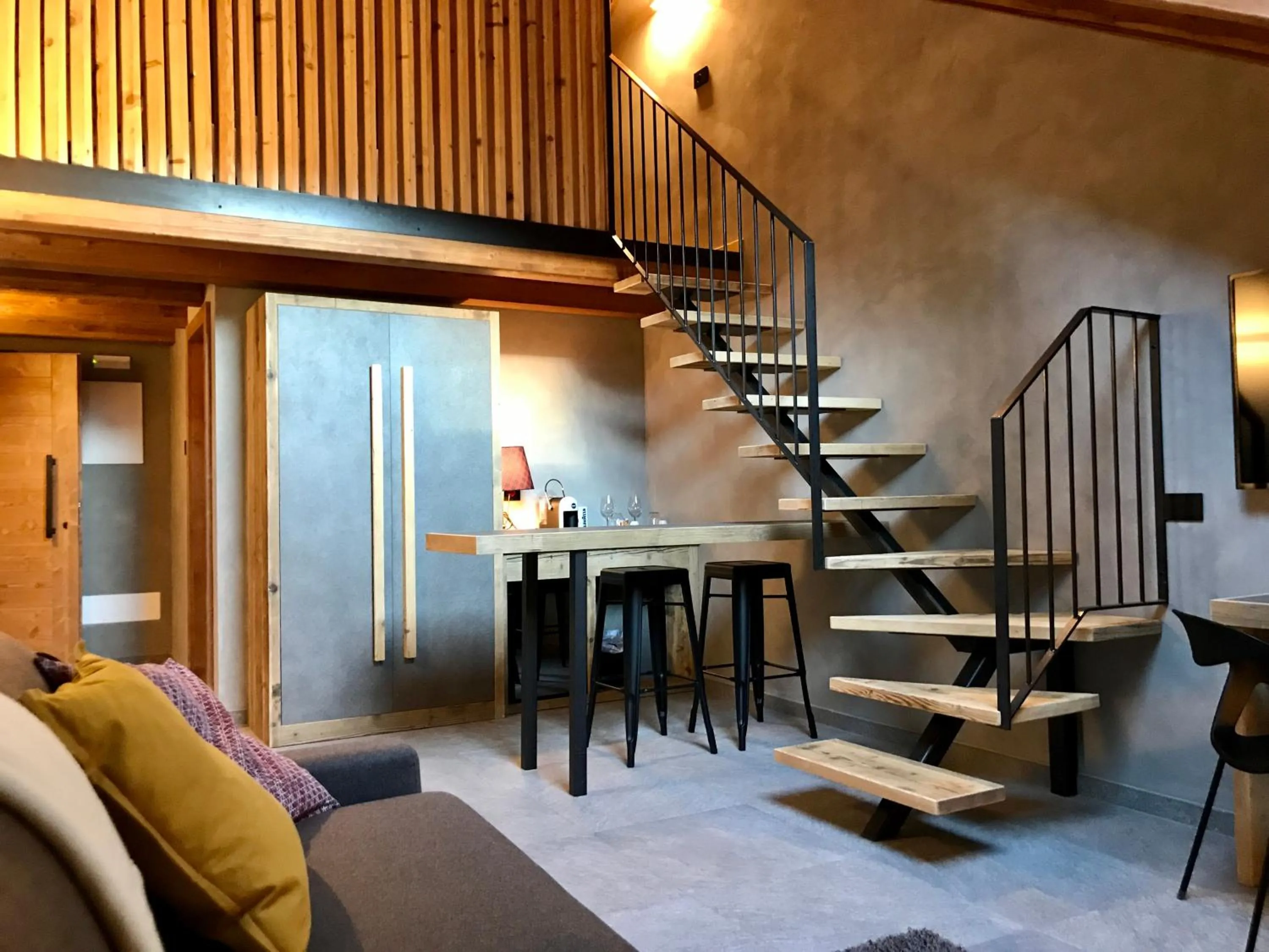 Seating area in Hotel san Vitale