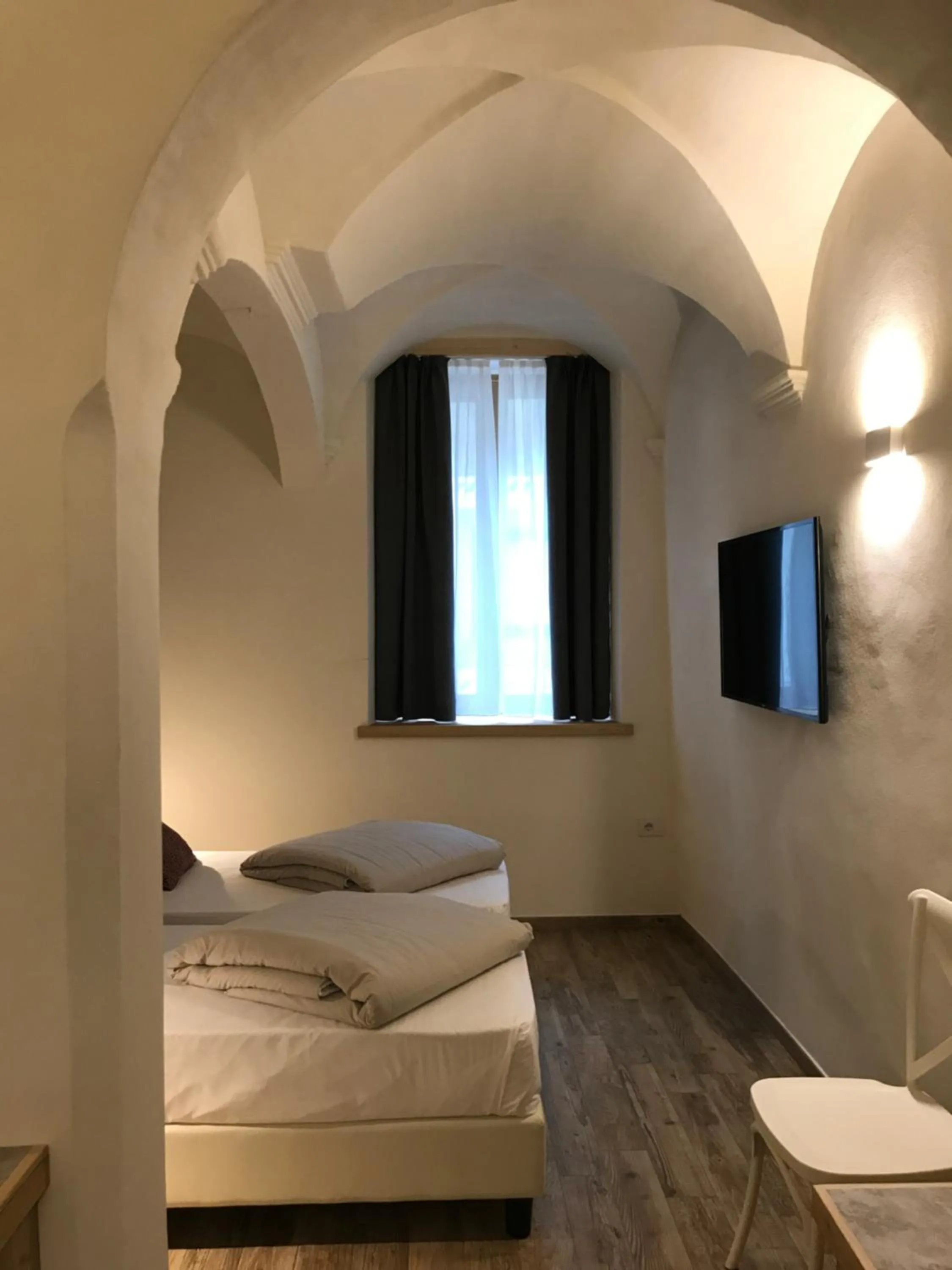 Bed in Hotel san Vitale