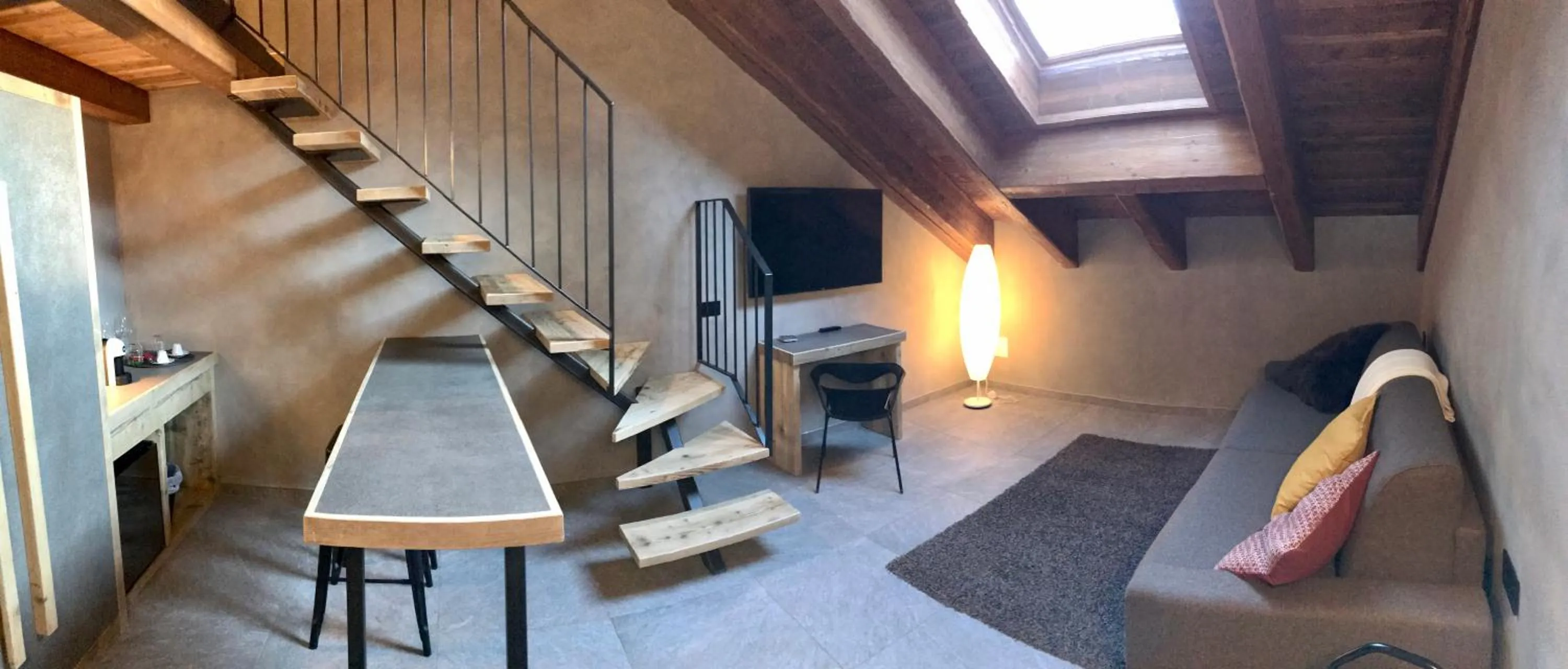 Seating area in Hotel san Vitale