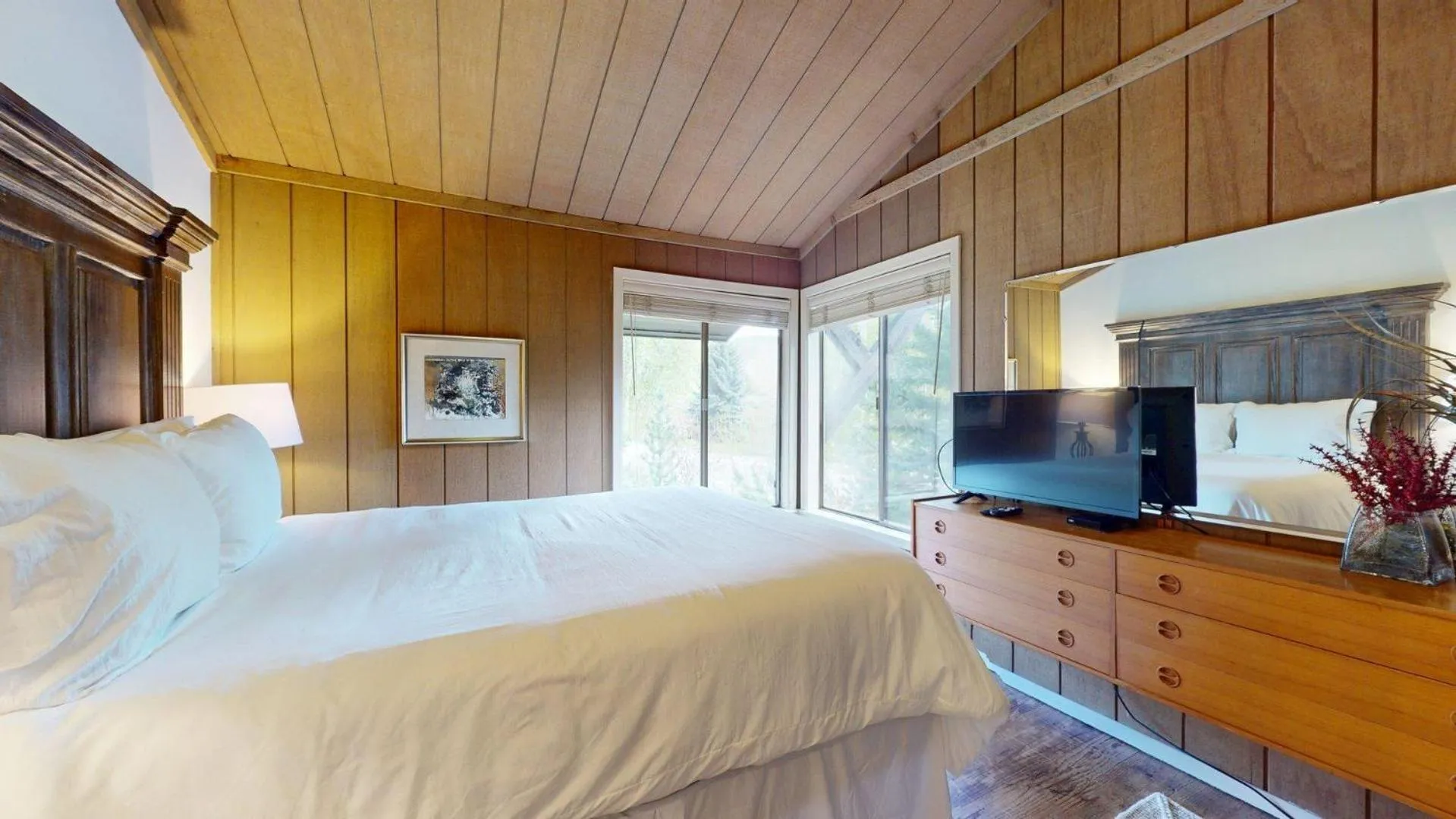 Bed in Villager Condo 1235