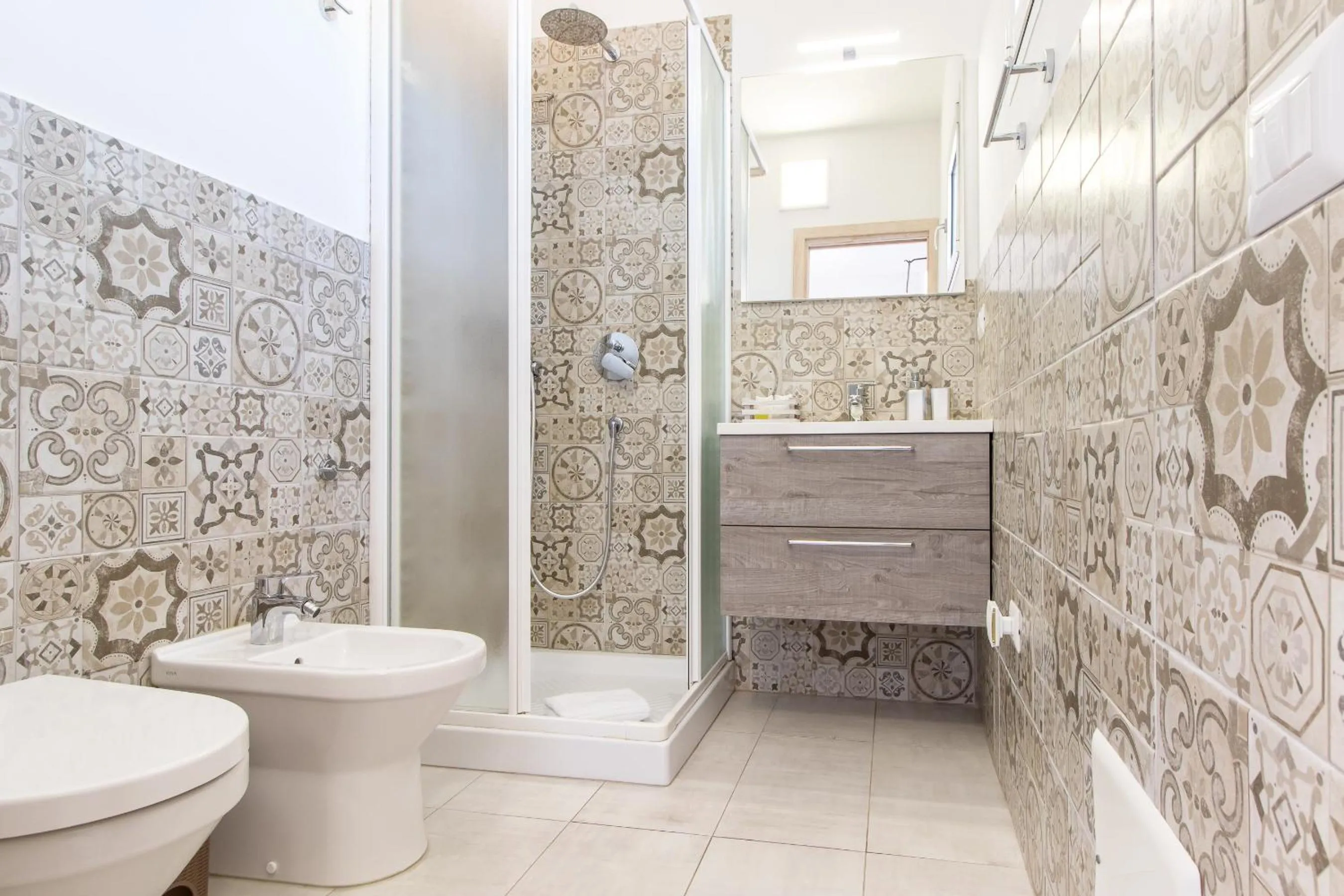 Bathroom in Tramonto sul mare