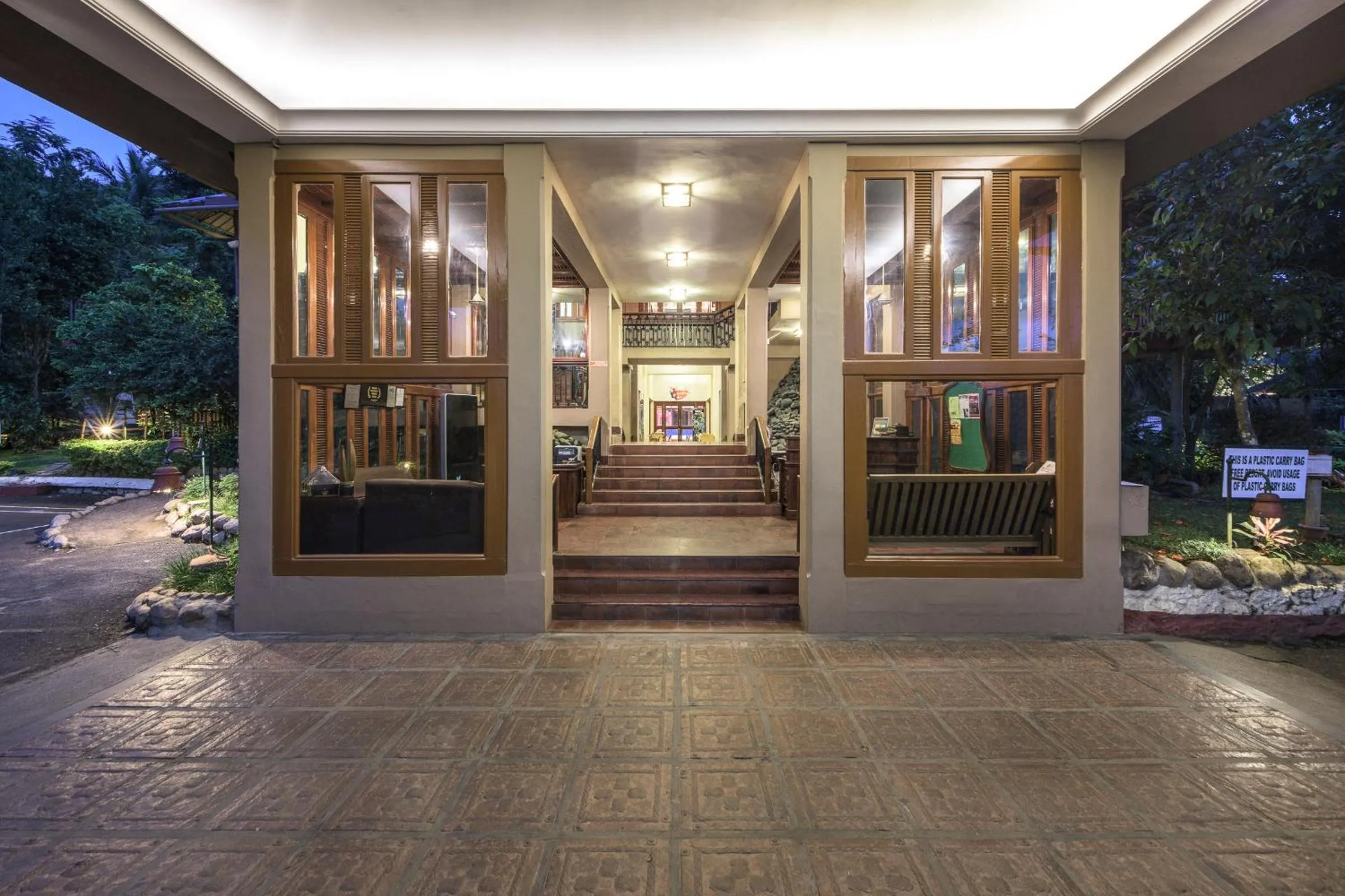 Facade/entrance in Club Mahindra Thekkady