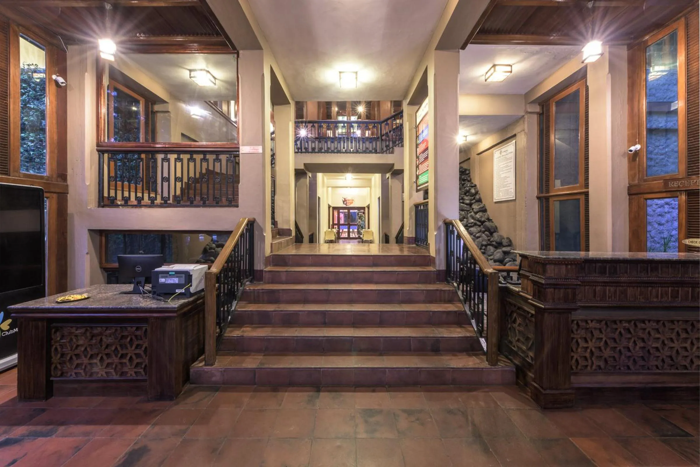 Lobby or reception in Club Mahindra Thekkady