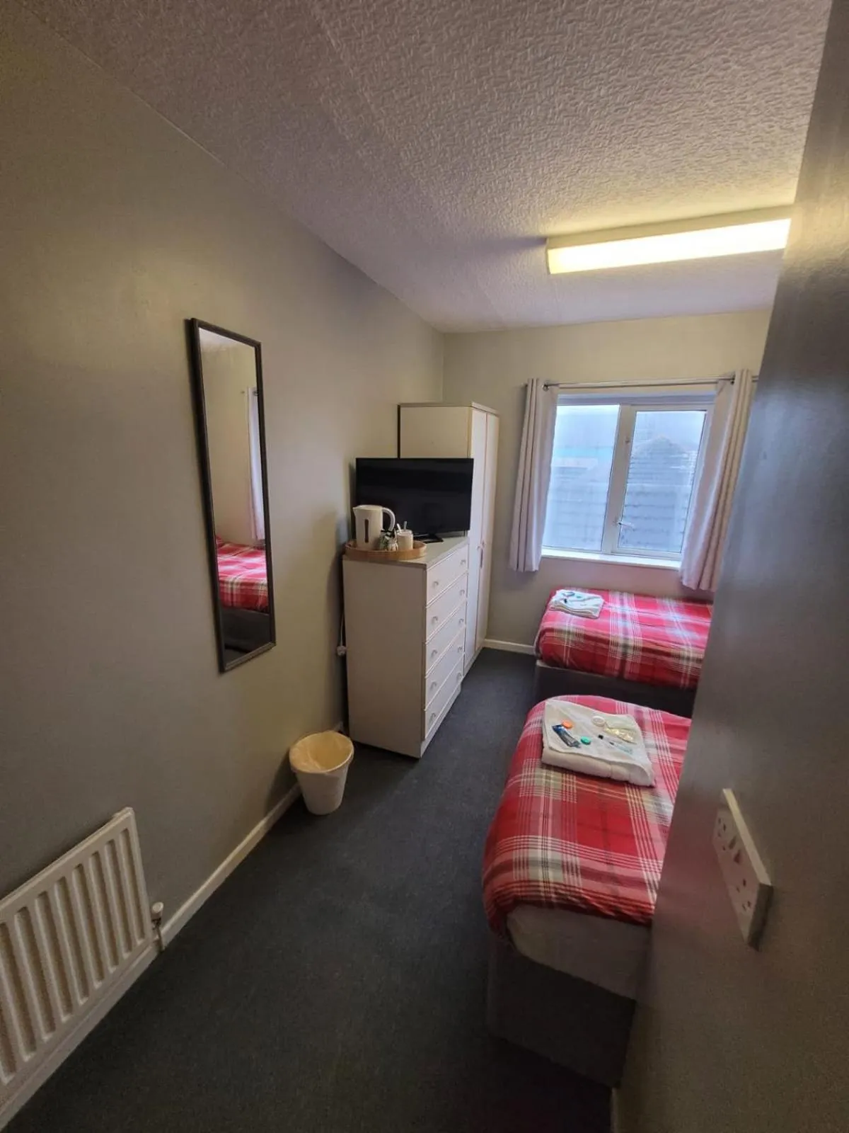 Bed in The Albert Inn Hotel Blackpool