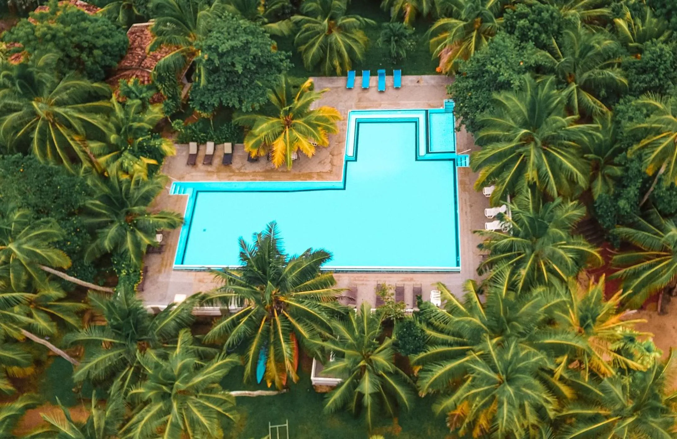 Swimming pool in Lagoon Paradise Beach Resort