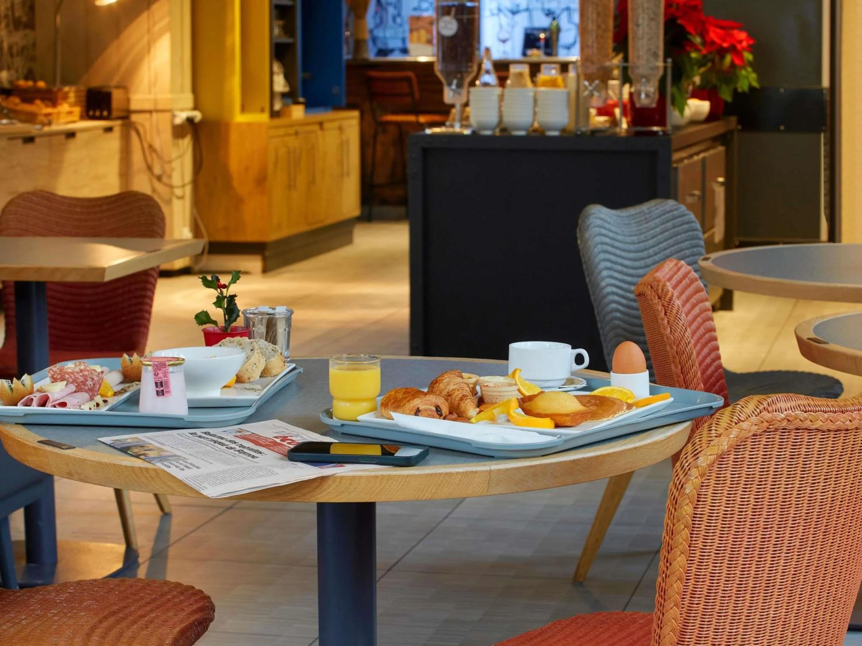 Breakfast in Ibis Sallanches Porte du MontBlanc