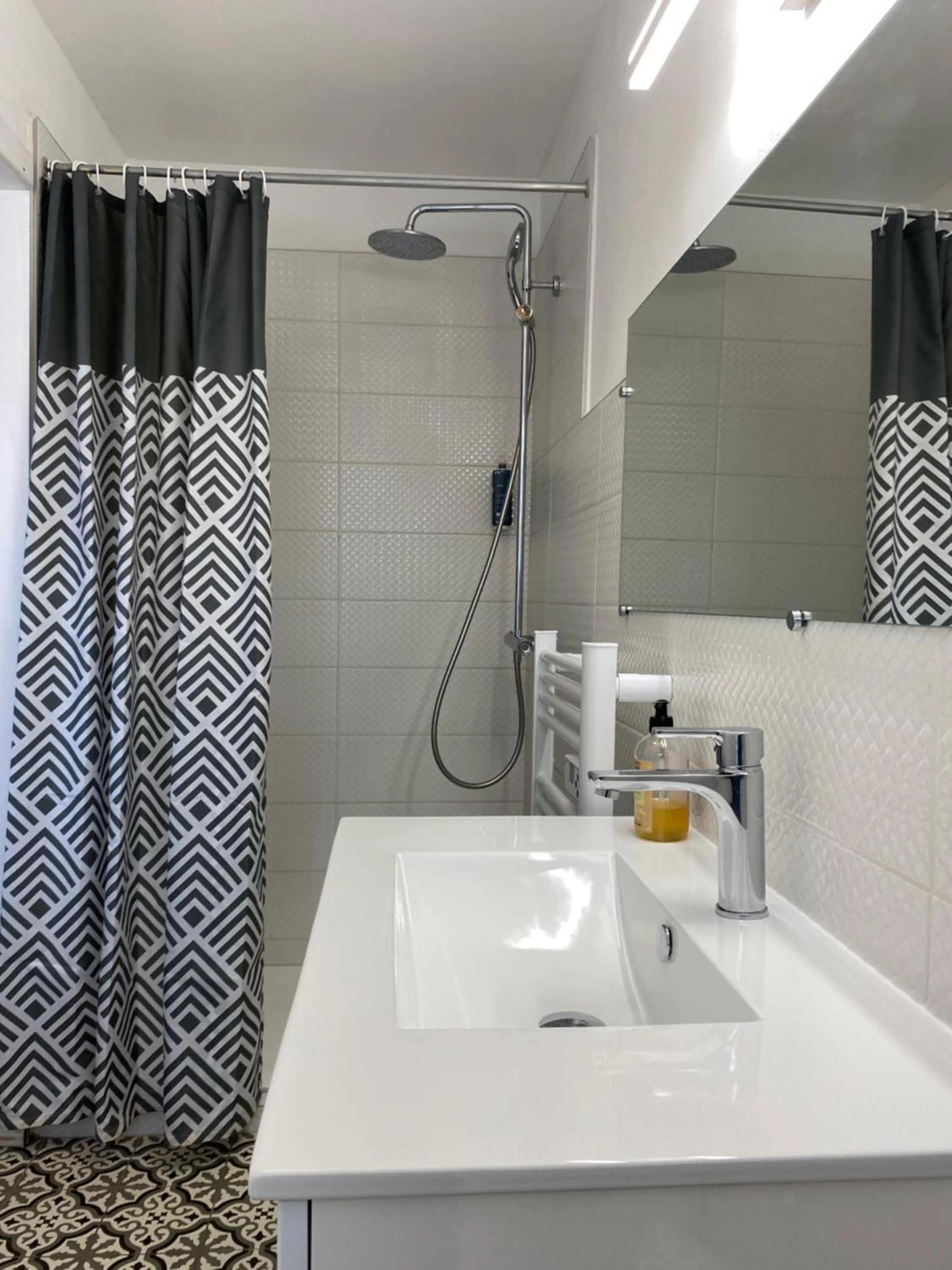 Shower in Hôtel Le Neptune en Camargue