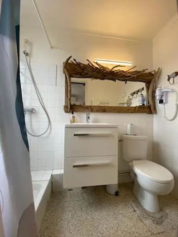 Shower in Hôtel Le Neptune en Camargue