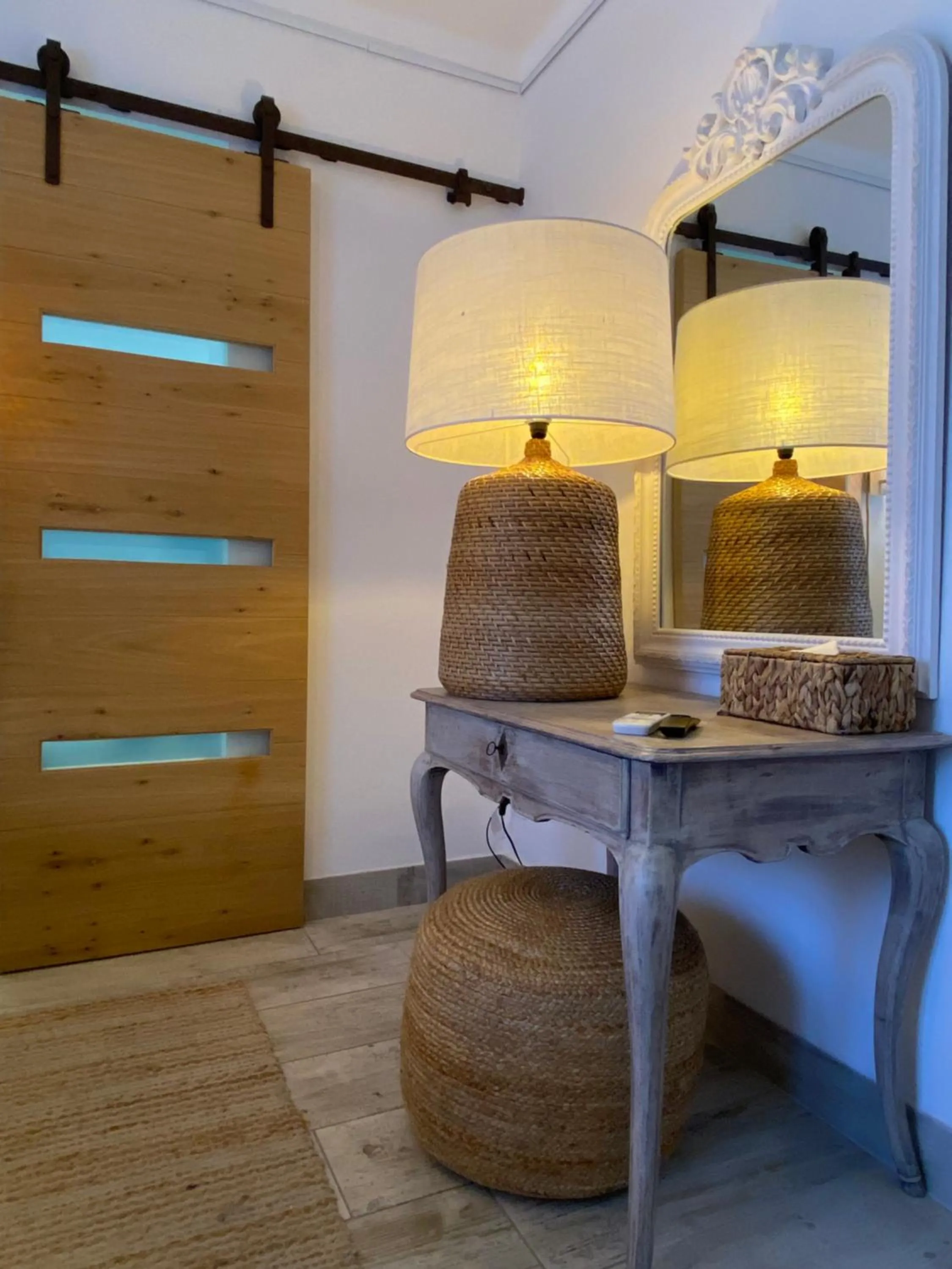 Decorative detail in Hôtel Le Neptune en Camargue