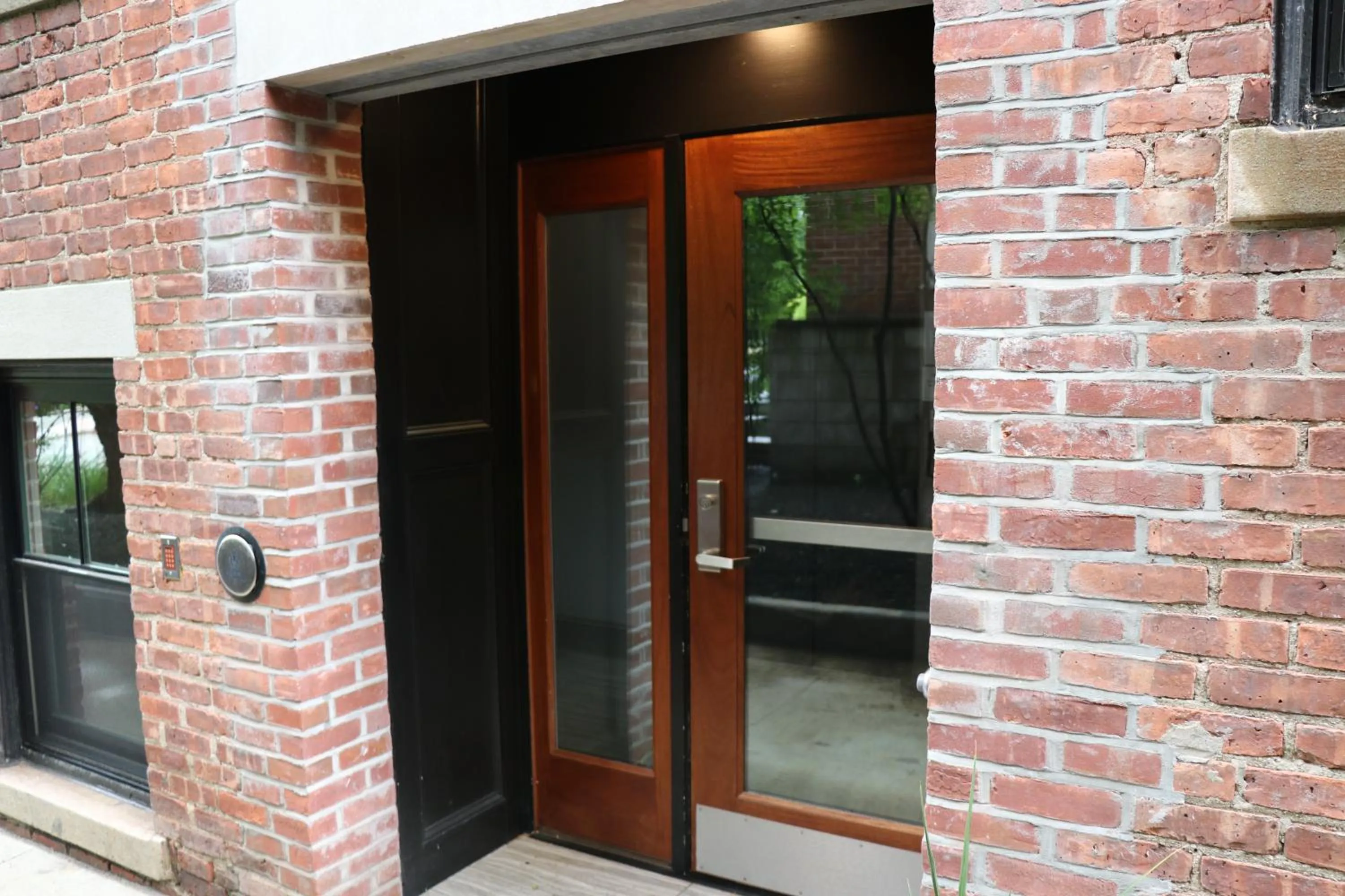 Facade/entrance in A Stylish Stay with a King Bed and Heated Floors #27