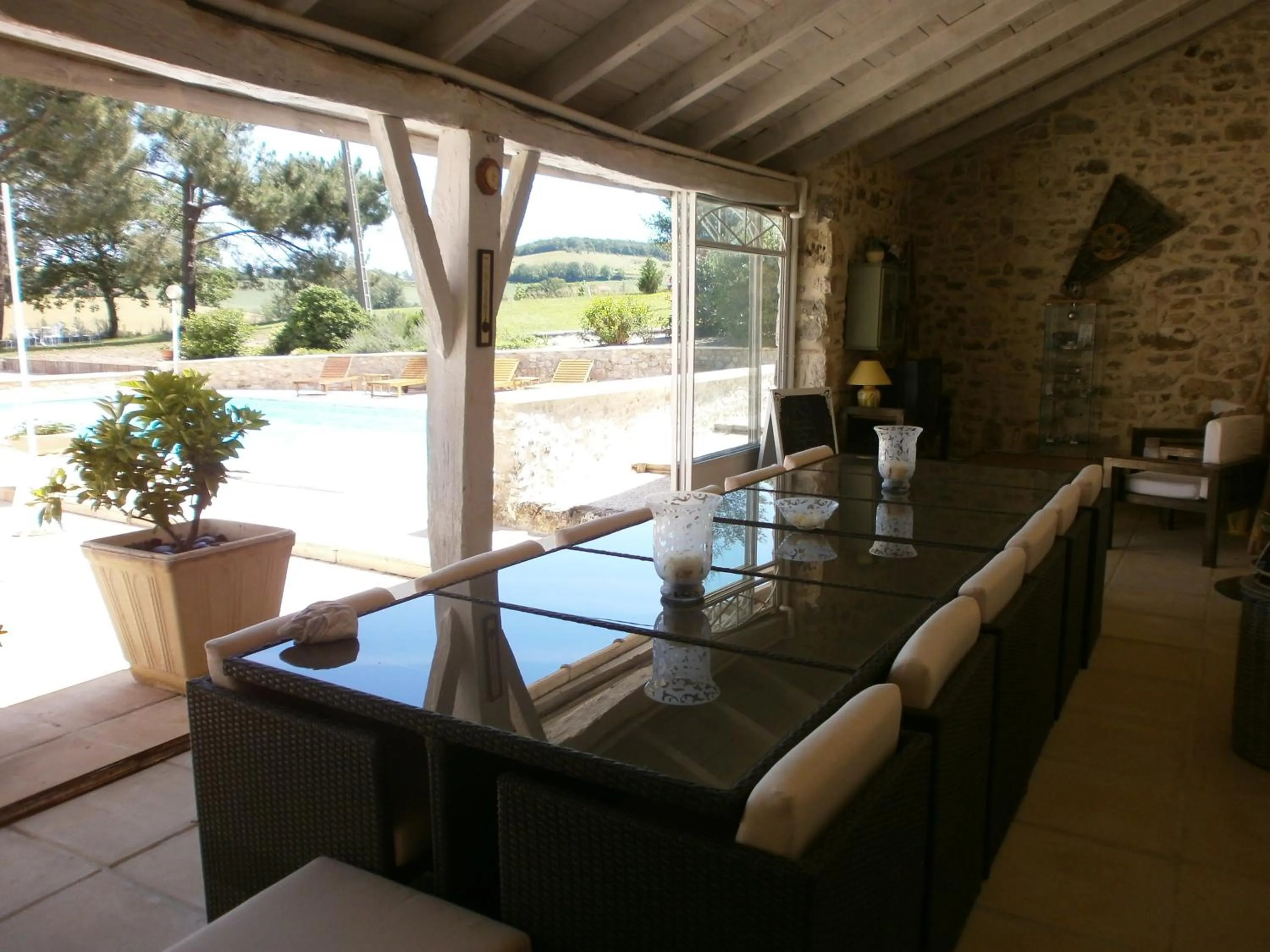 Restaurant/places to eat in Chambres d'Hôtes Domaine de Beunes