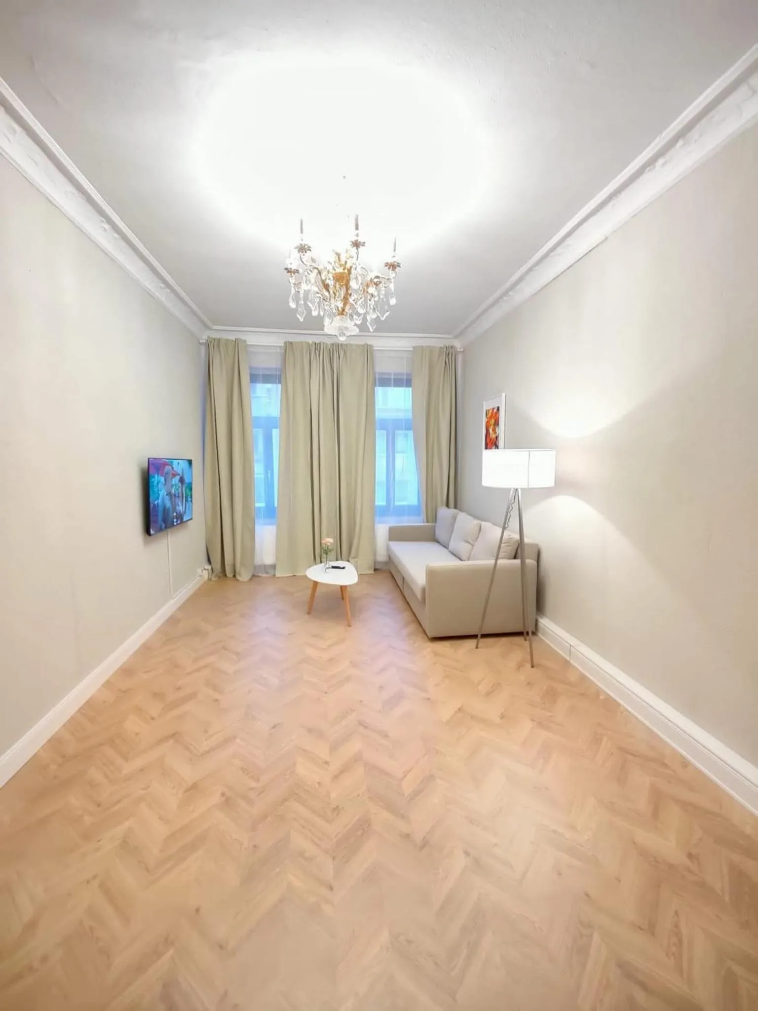 Photo of the whole room, Bed in Zollikof Aparts - Sauna & Studioapartments