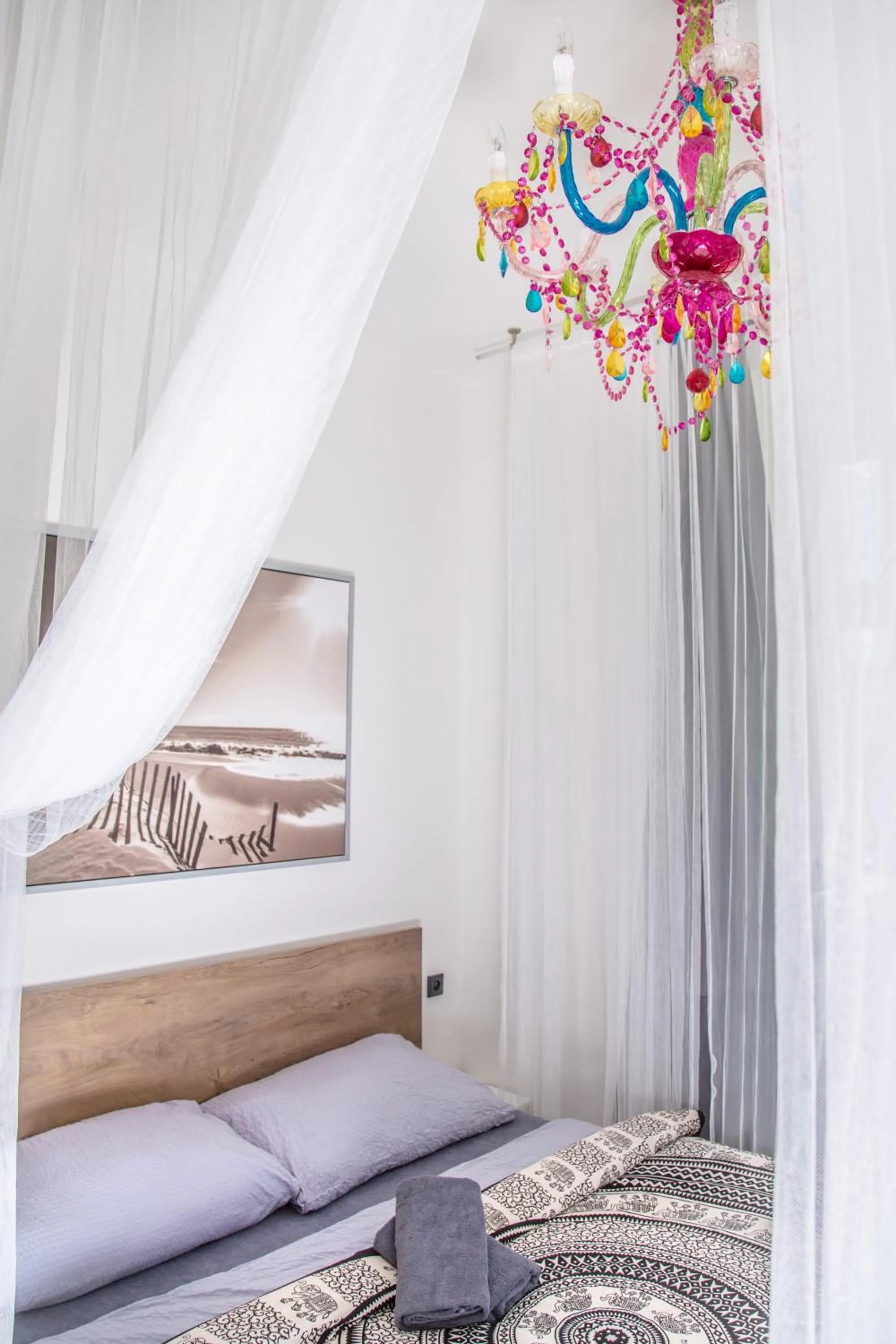 Bed in Wake Up Wellness Hostel