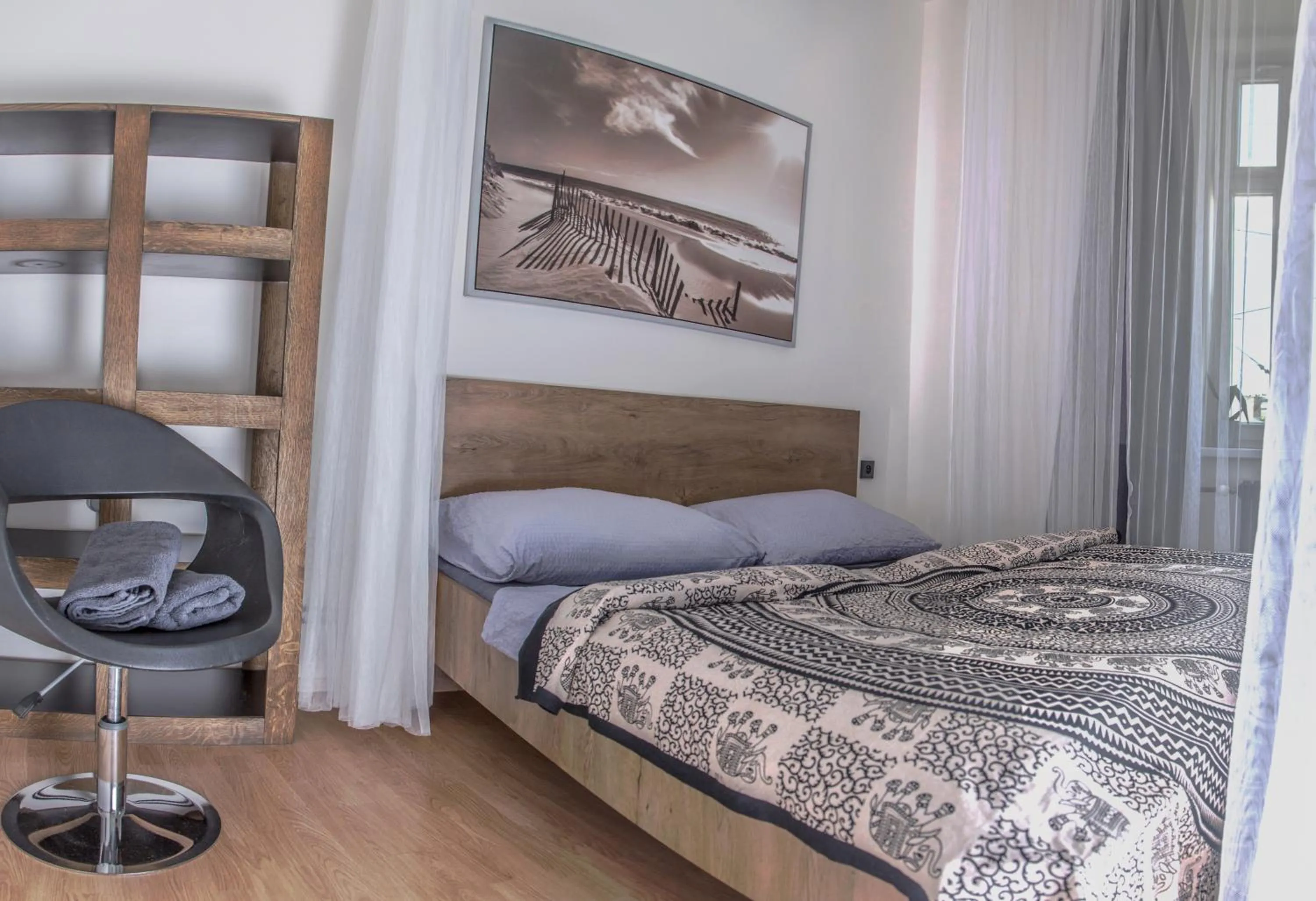 Bed in Wake Up Wellness Hostel