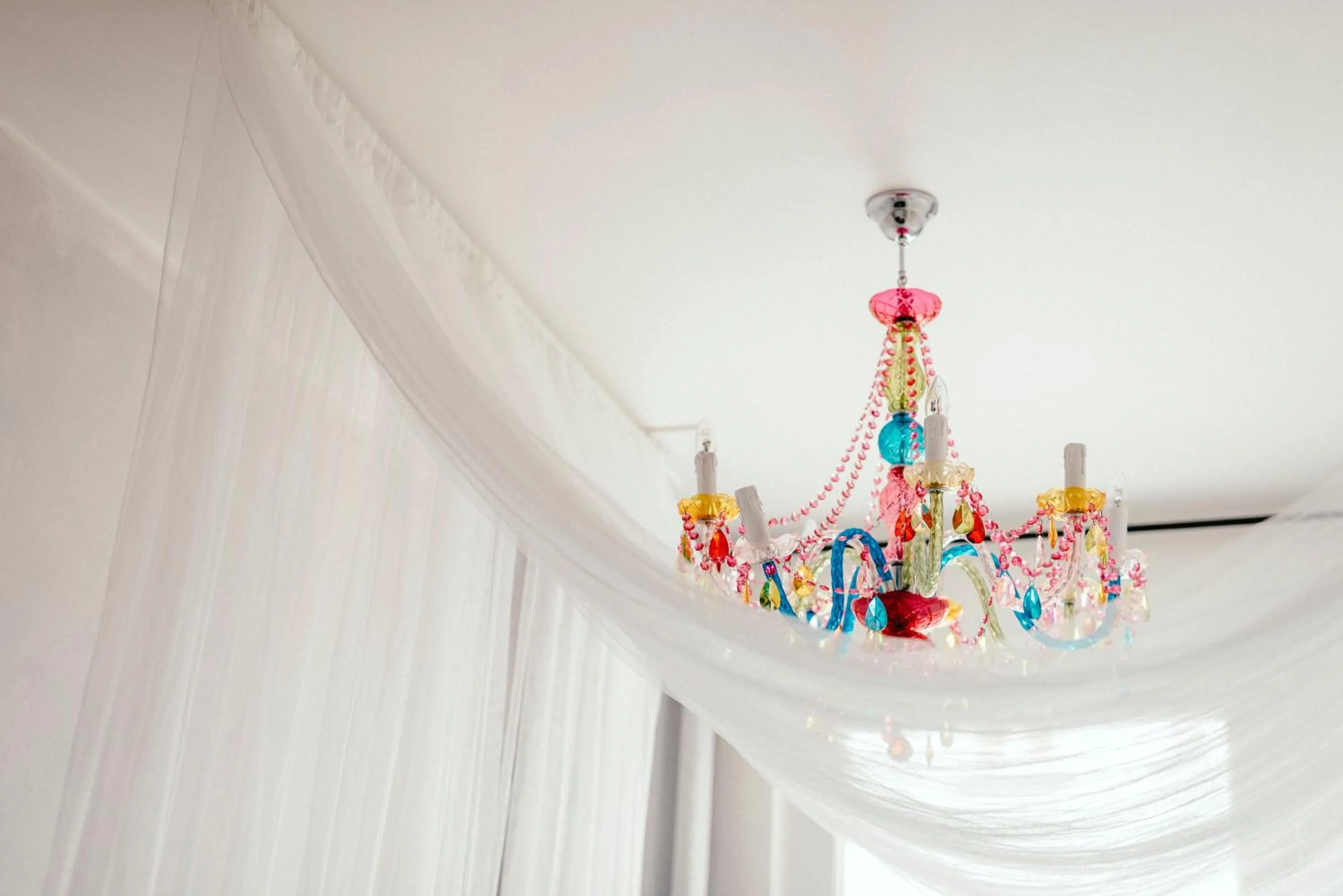 Decorative detail in Wake Up Wellness Hostel