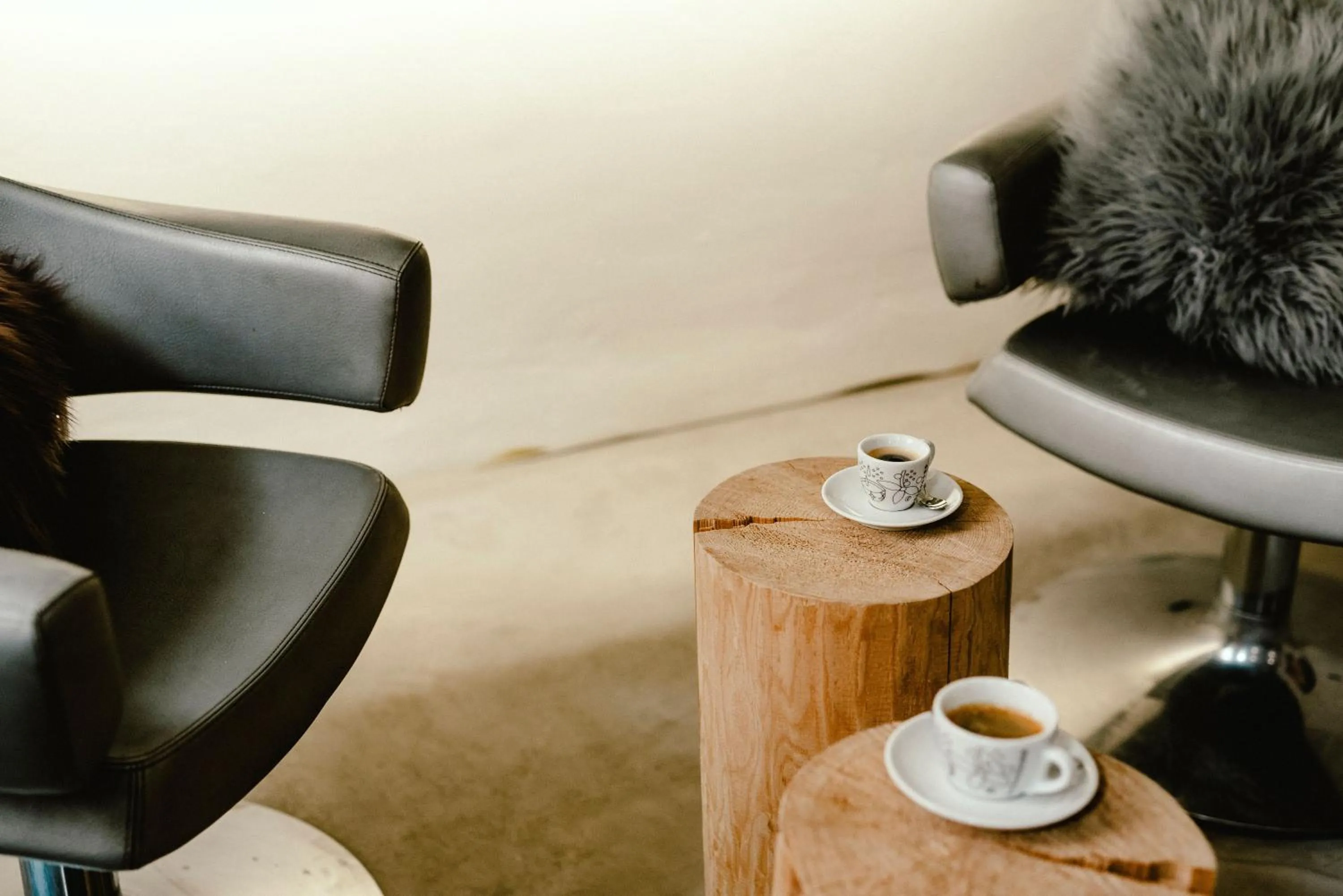 Decorative detail in Wake Up Wellness Hostel