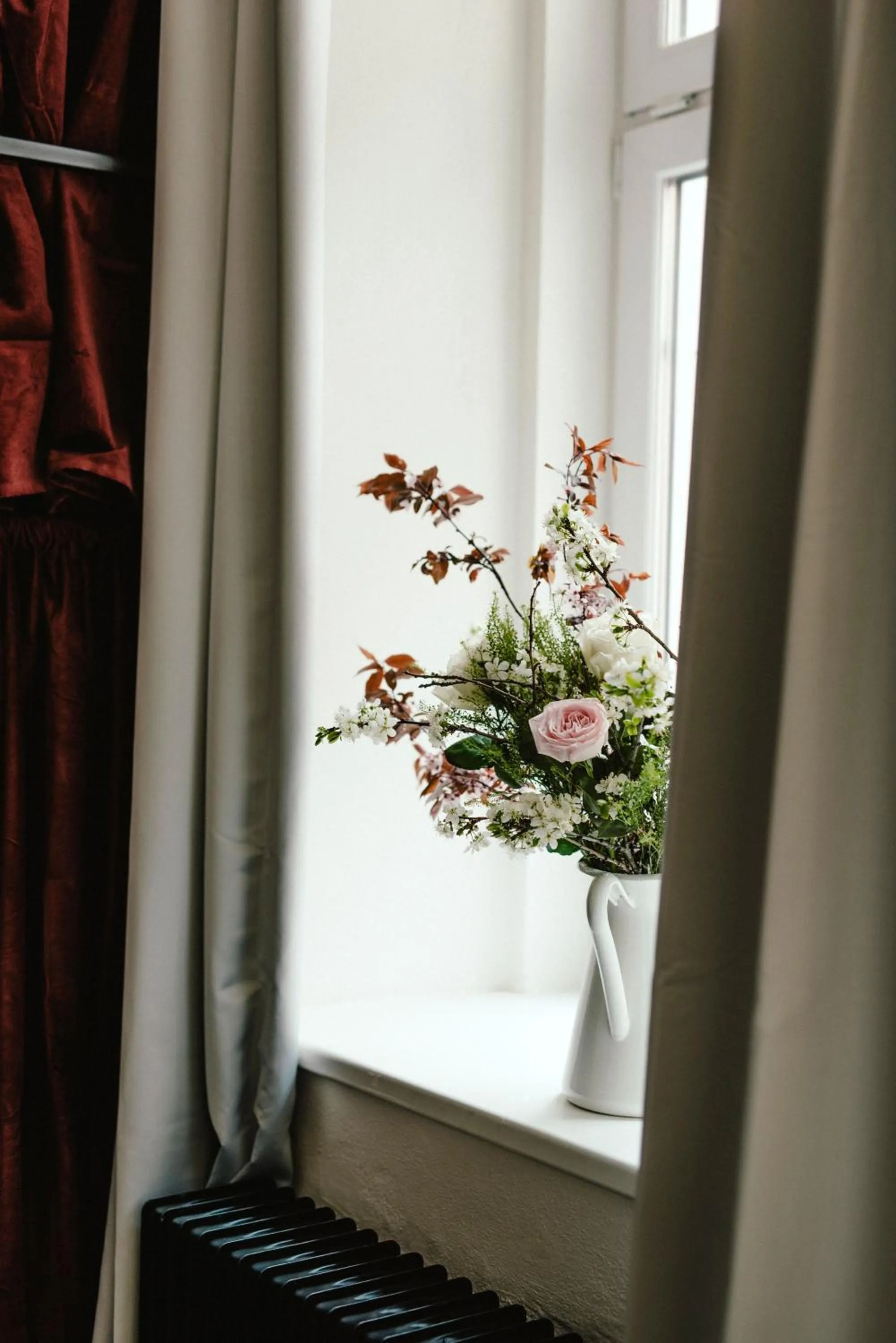 Decorative detail in Wake Up Wellness Hostel