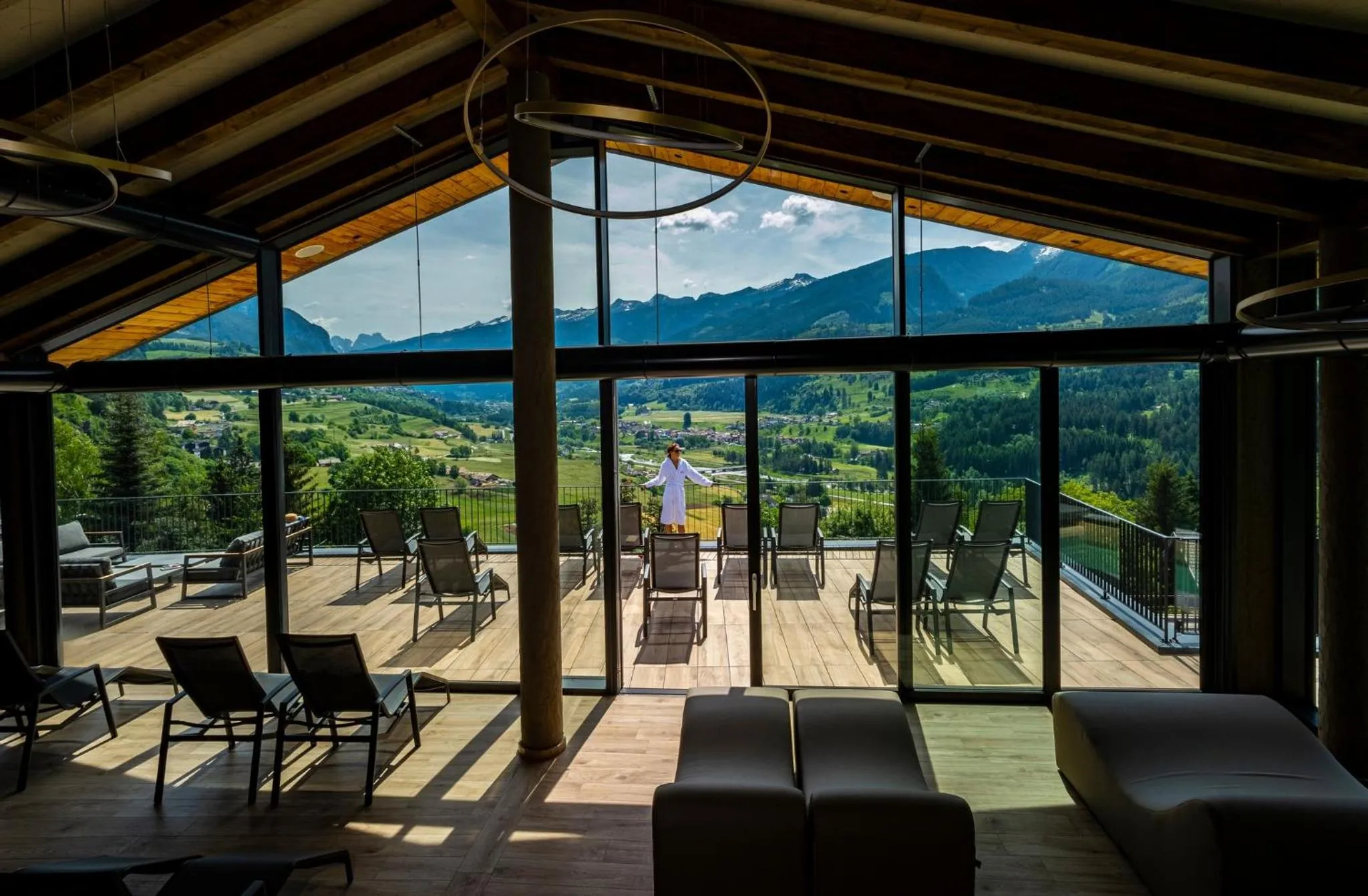 Spa and wellness centre/facilities in La Roccia Wellness Hotel