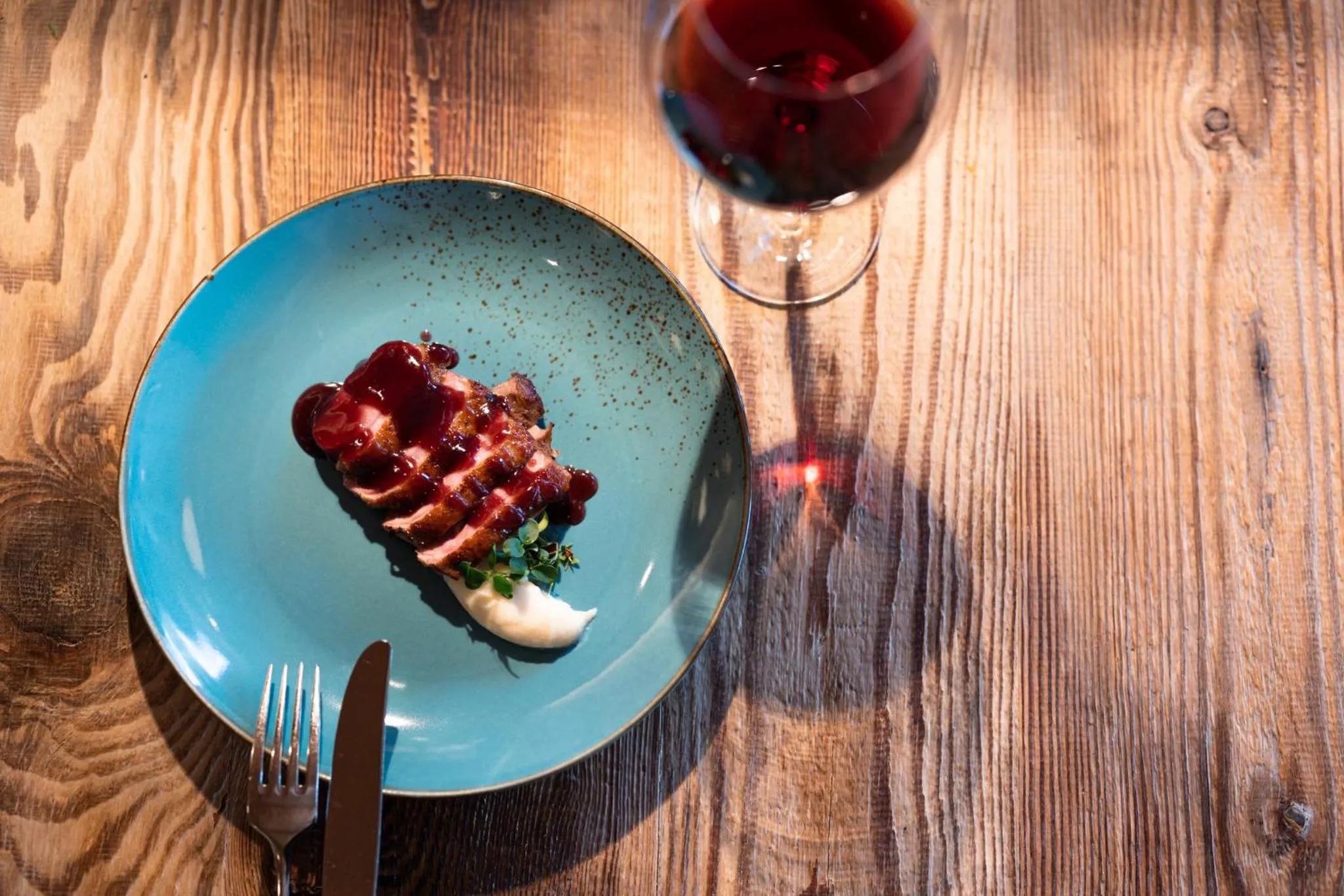 Restaurant/places to eat in La Roccia Wellness Hotel