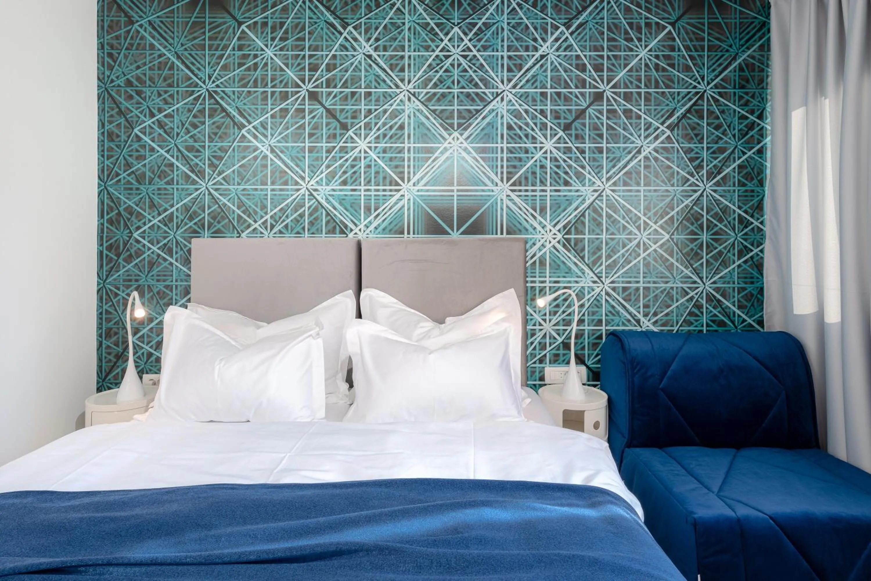 Bed in Skaline Luxury rooms Split