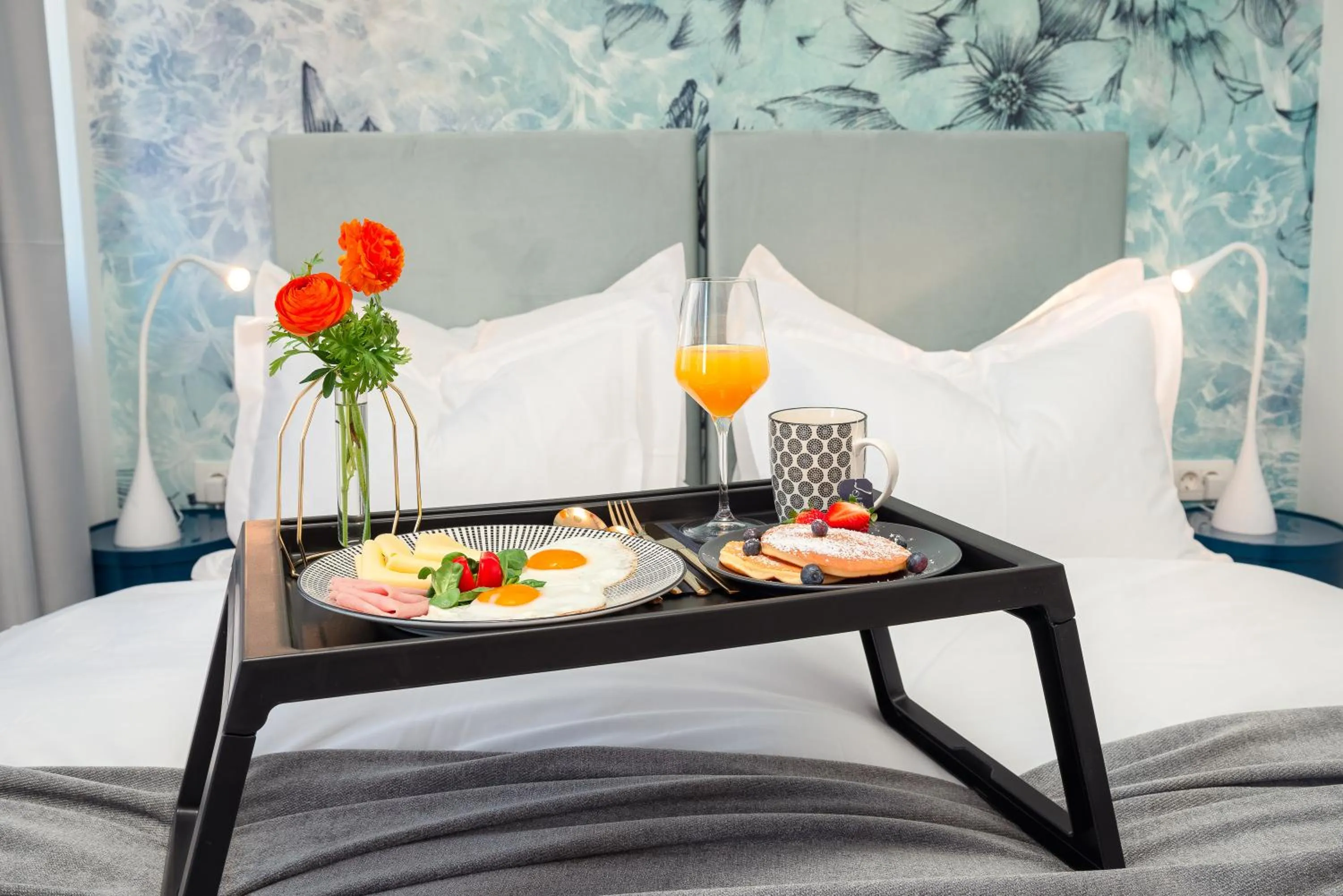 Bed in Skaline Luxury rooms Split