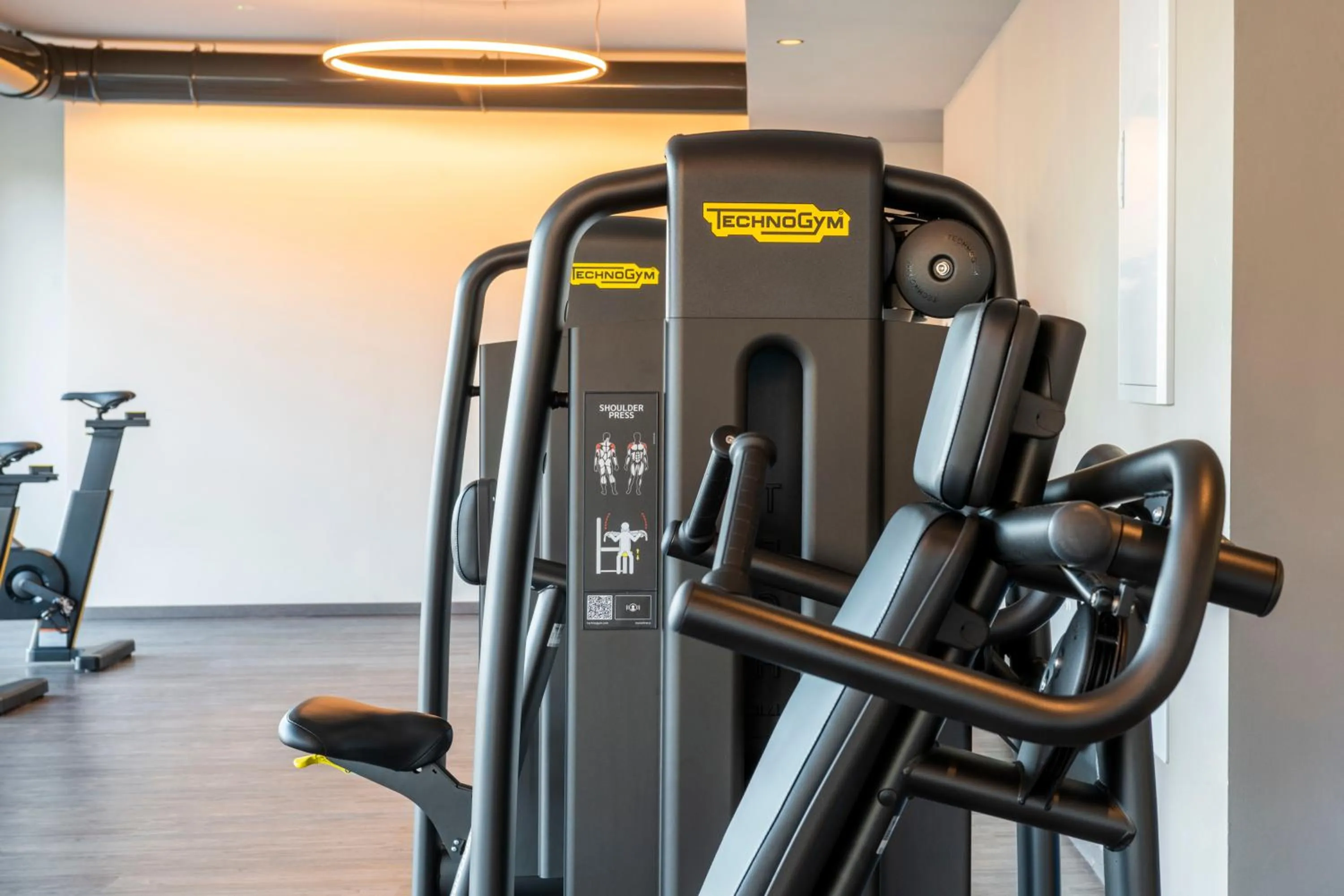Fitness centre/facilities in Hotel Ideal Park