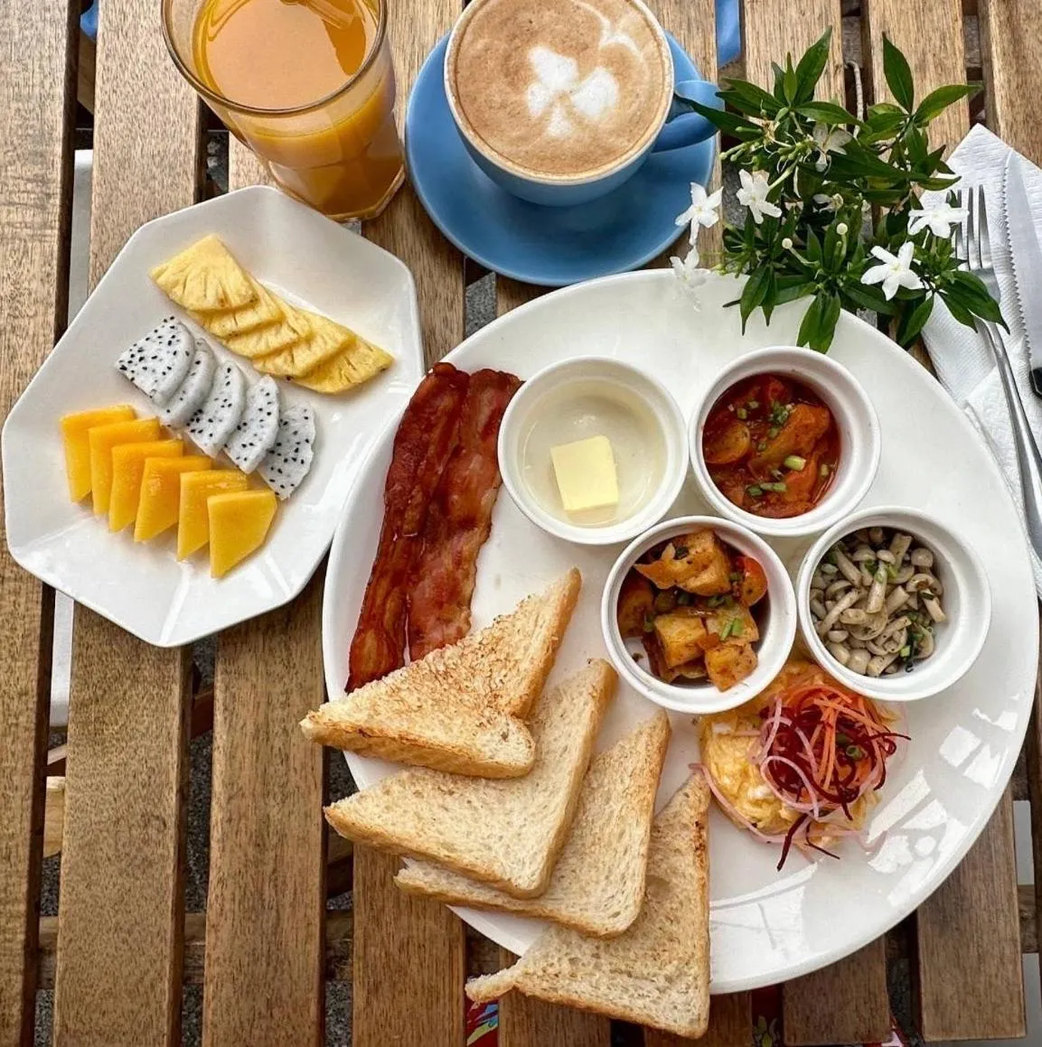 Breakfast in Blue Tao Beach Hotel - SHA Plus