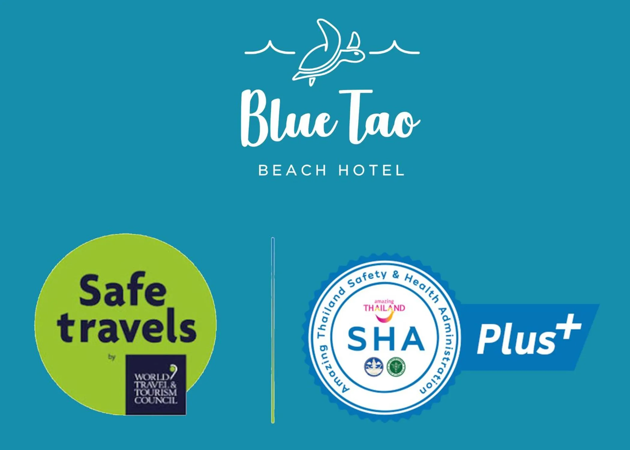 Property logo or sign in Blue Tao Beach Hotel - SHA Plus