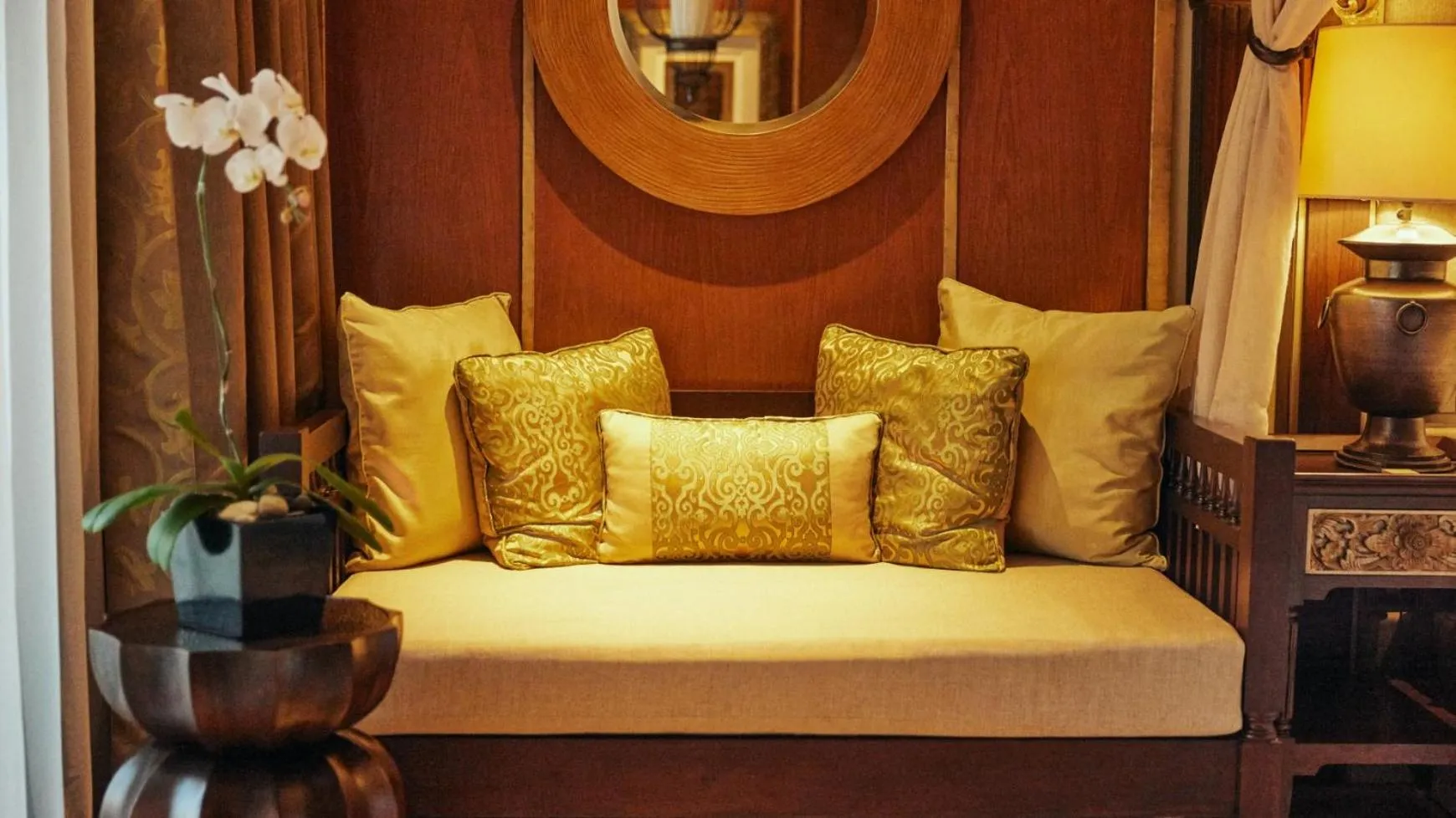 Seating area in AYANA Resort Bali