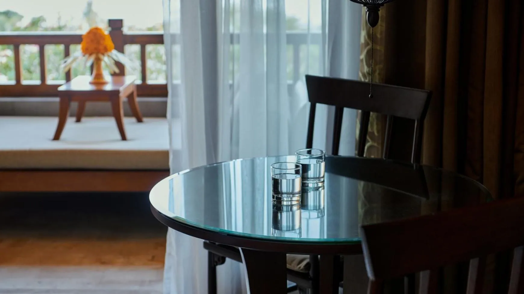 Seating area in AYANA Resort Bali